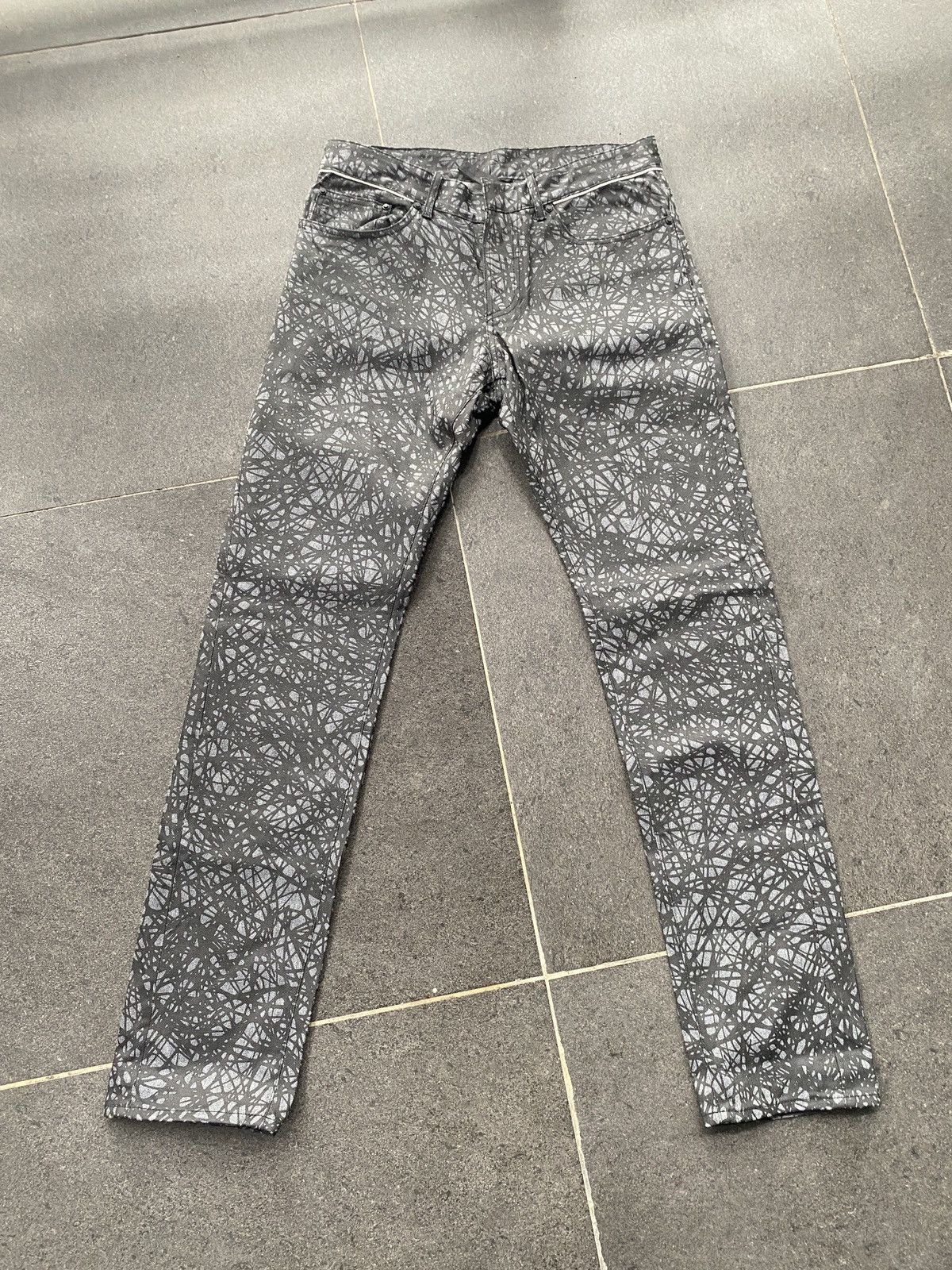 Balenciaga Rare! Balenciaga Waxed Selvedge Denim Size US 32 / EU 48 - 1 Thumbnail