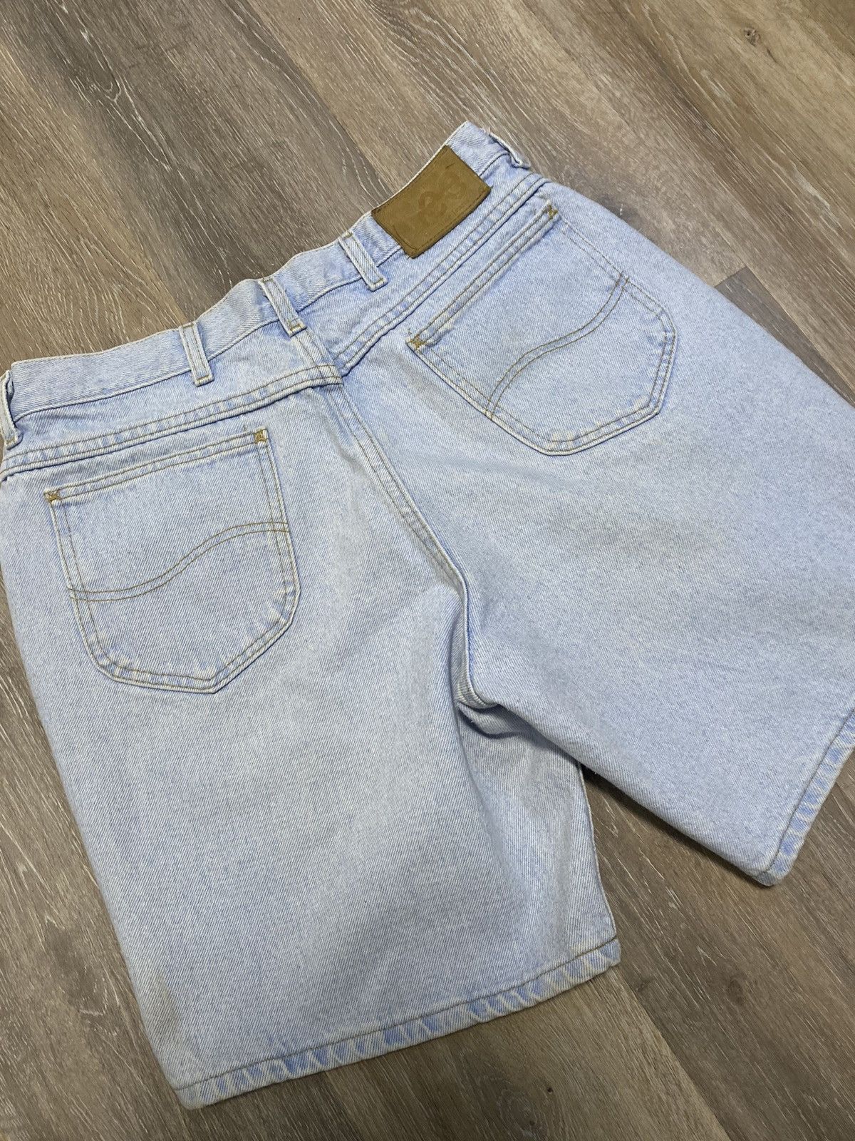 Lee × Vintage Vintage Baggy Jorts Size US 34 / EU 50 - 7 Thumbnail
