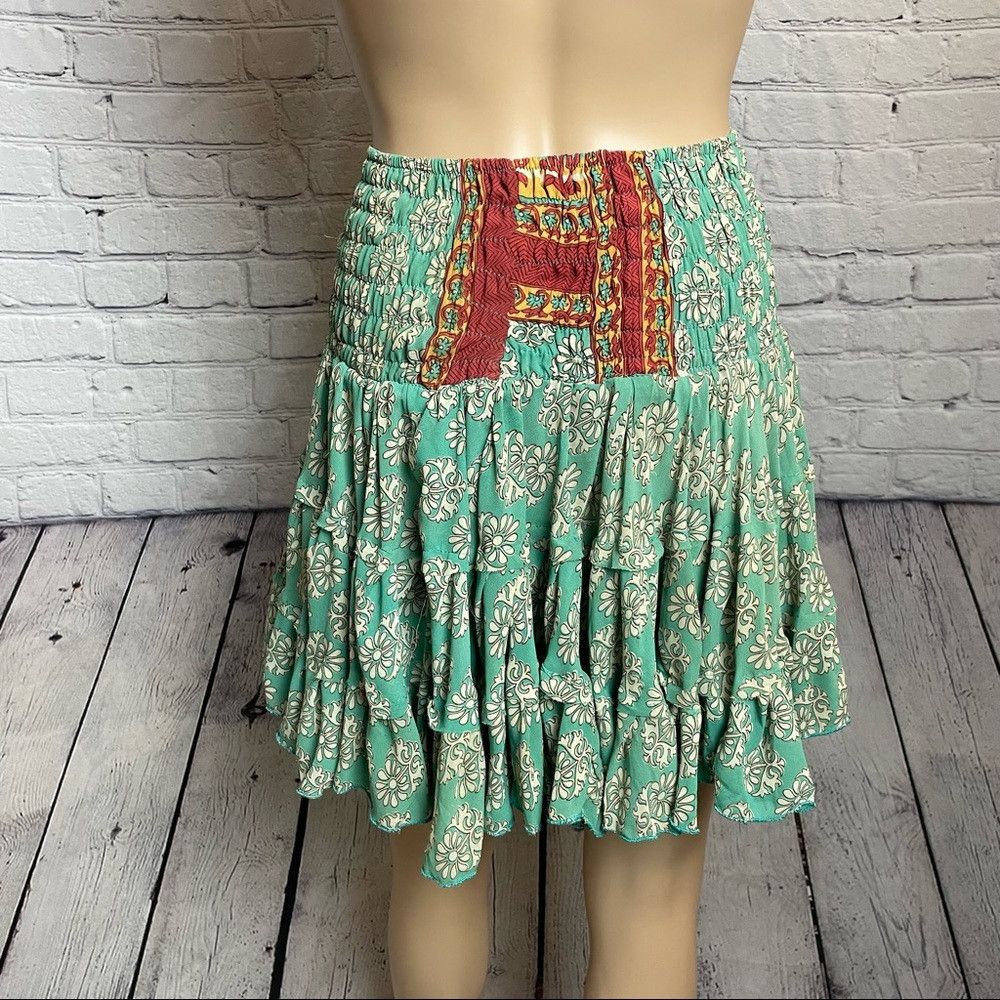 Other Silk Mini Skirt With Stretchy Waistband Size XS/S Size 26" / US 2 / IT 38 - 3 Thumbnail