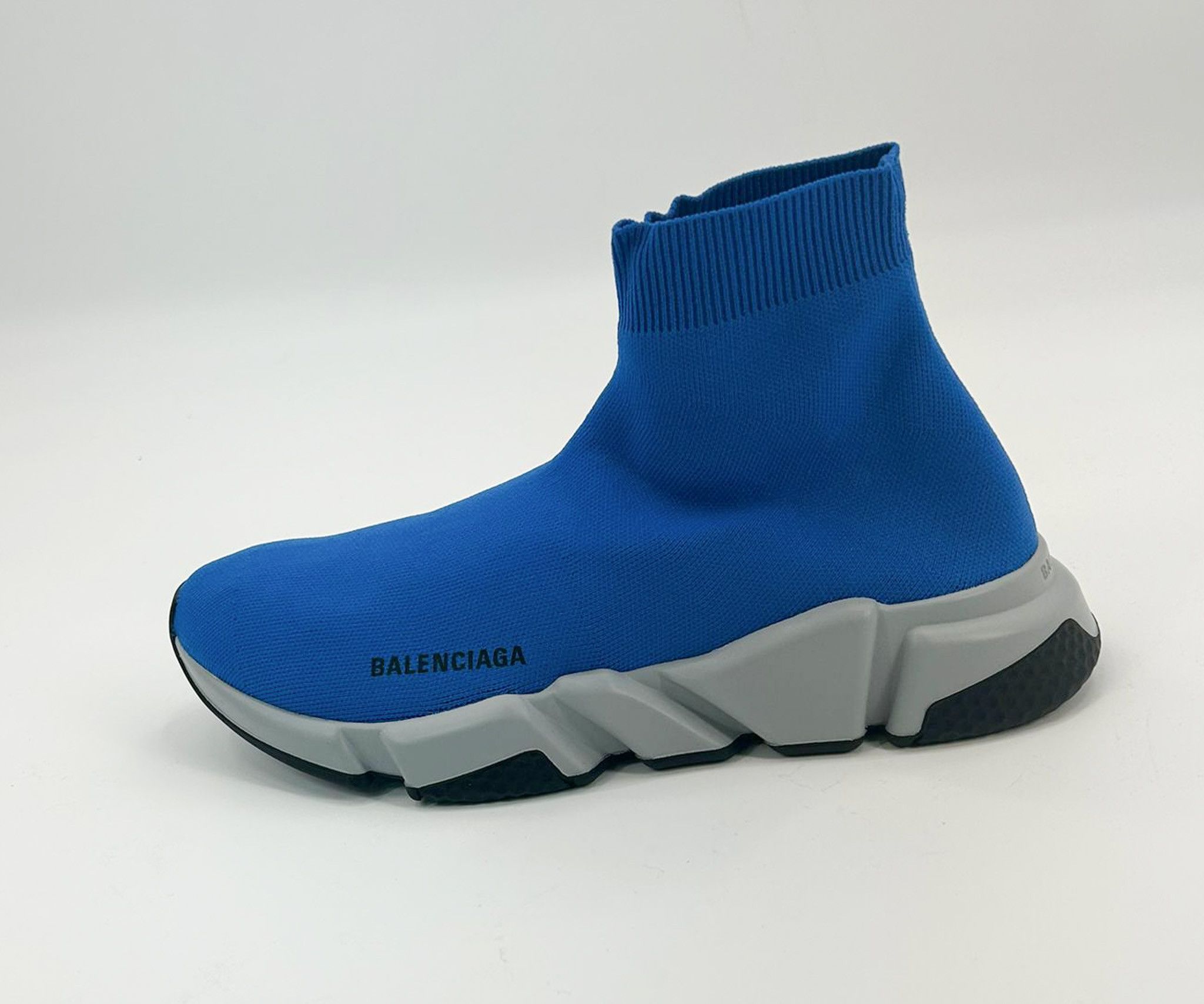 Balenciaga Balenciaga Mid Blue Speed Trainers Sneakers Size US 8 / EU 41 - 2 Thumbnail