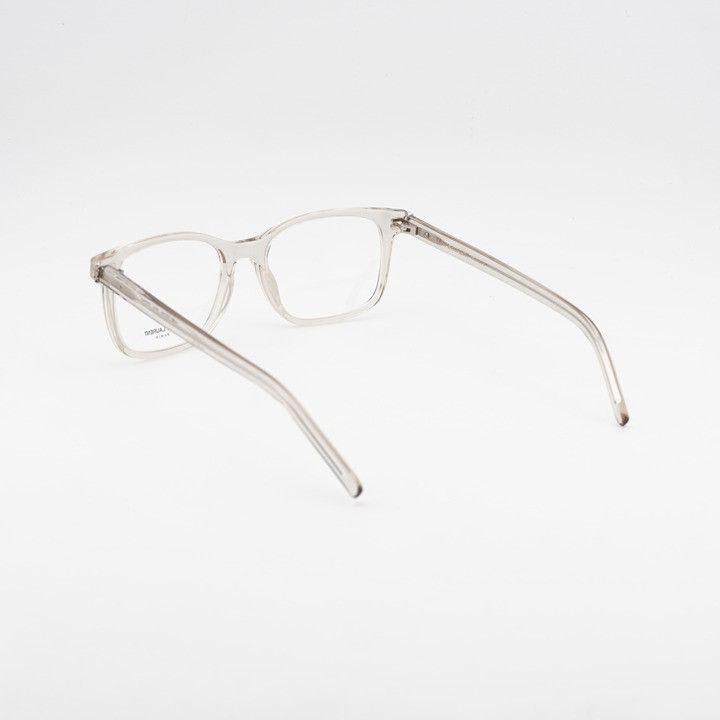Saint Laurent Paris Saint Laurent SLM120 004 Eyeglasses Beige 53mm Square Frame Size ONE SIZE - 10 Thumbnail