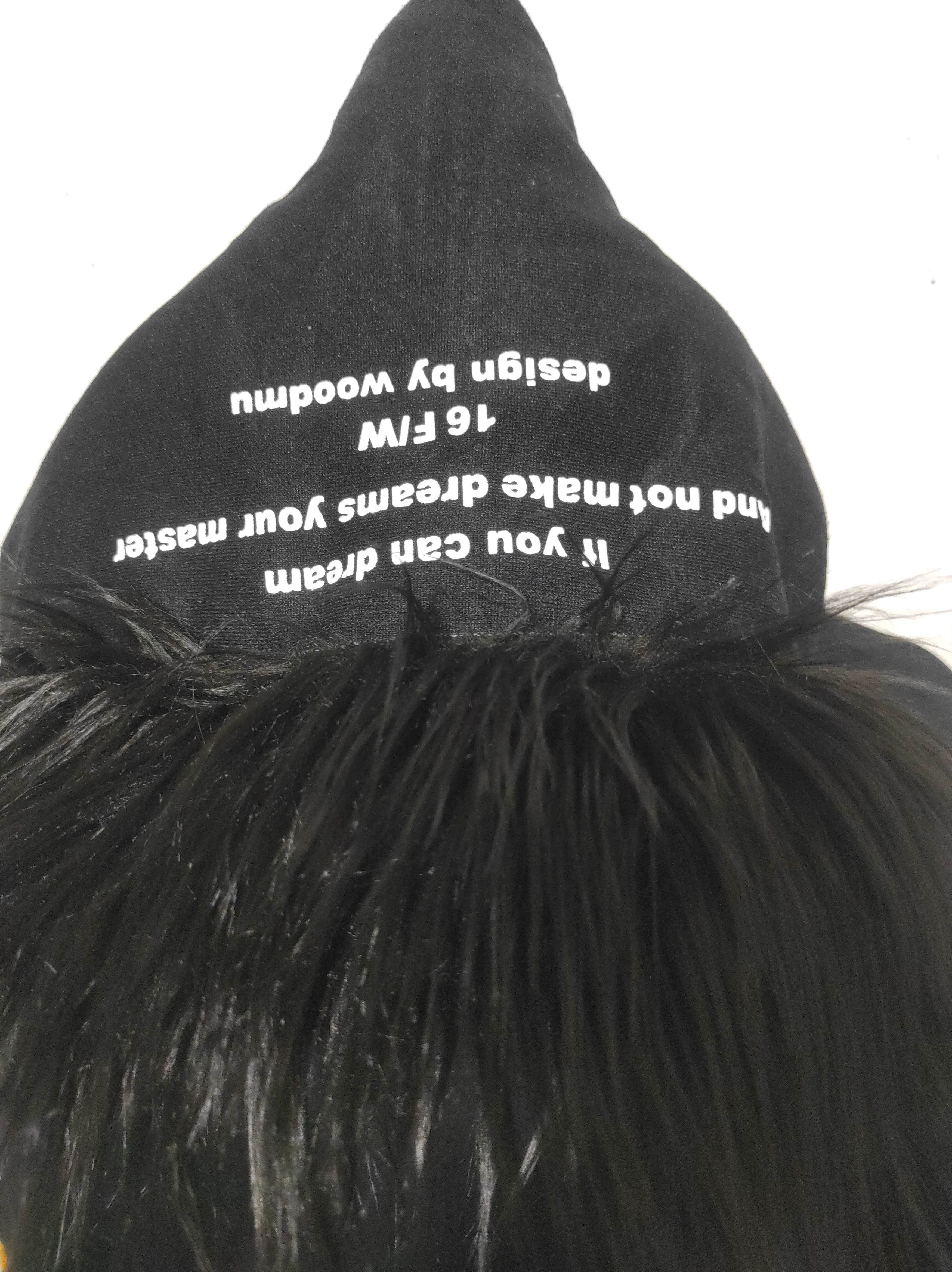 If Six Was Nine Black Fur Hoodie IfSixWasNine LGB style Size US L / EU 52-54 / 3 - 4 Thumbnail