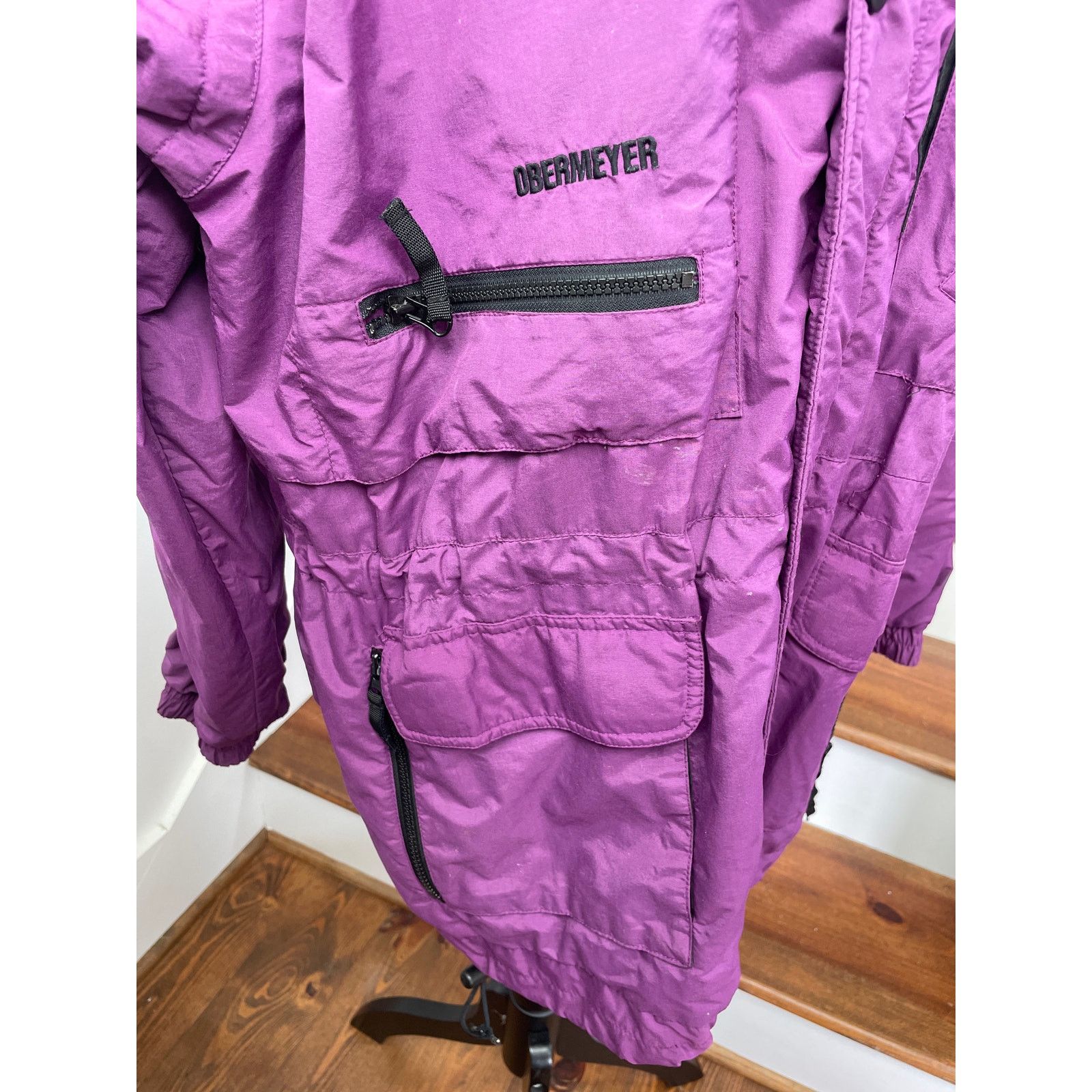 Obermeyer Vintage Obermeyer Men’s Purple Ski Coat Jacket, sz M Size US M / EU 48-50 / 2 - 7 Thumbnail
