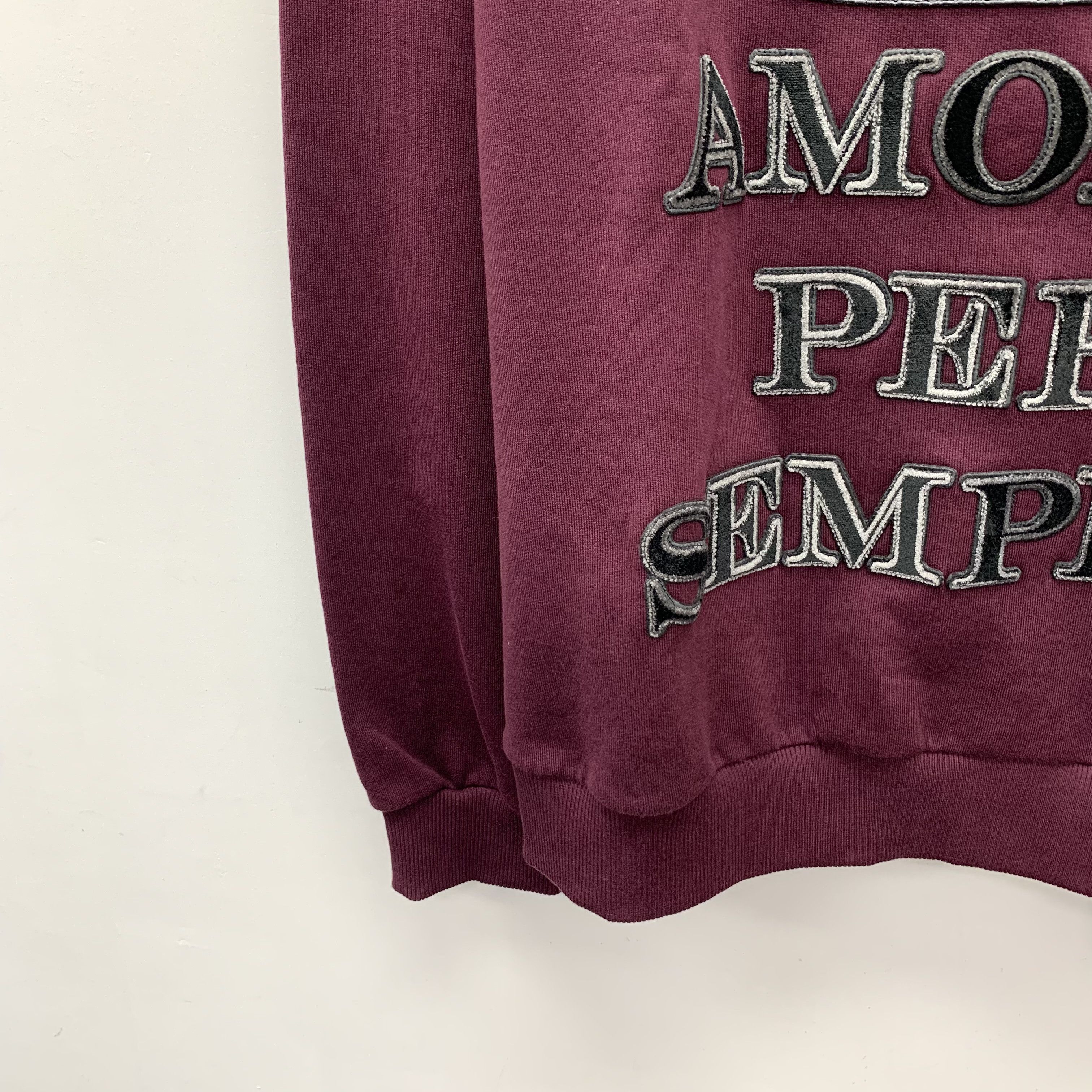 Dolce & Gabbana Dolce & Gabbana Crown Sweatshirt Burgundy (46) Size US S / EU 44-46 / 1 - 4 Thumbnail