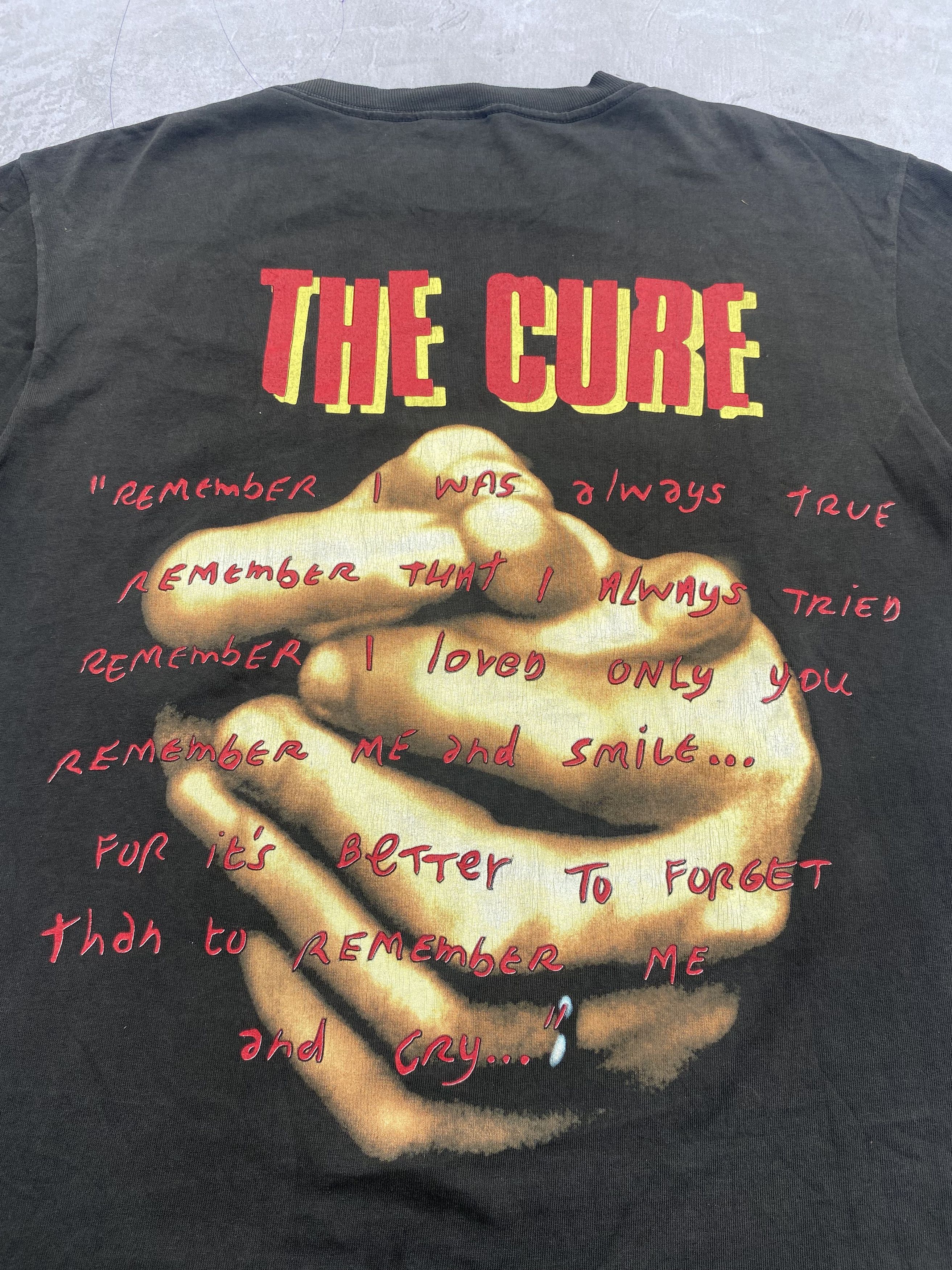 Band Tees × The Cure × Vintage The Cure Tour Wild Mood Swing 1996 Band Shirt Size US L / EU 52-54 / 3 - 6 Thumbnail