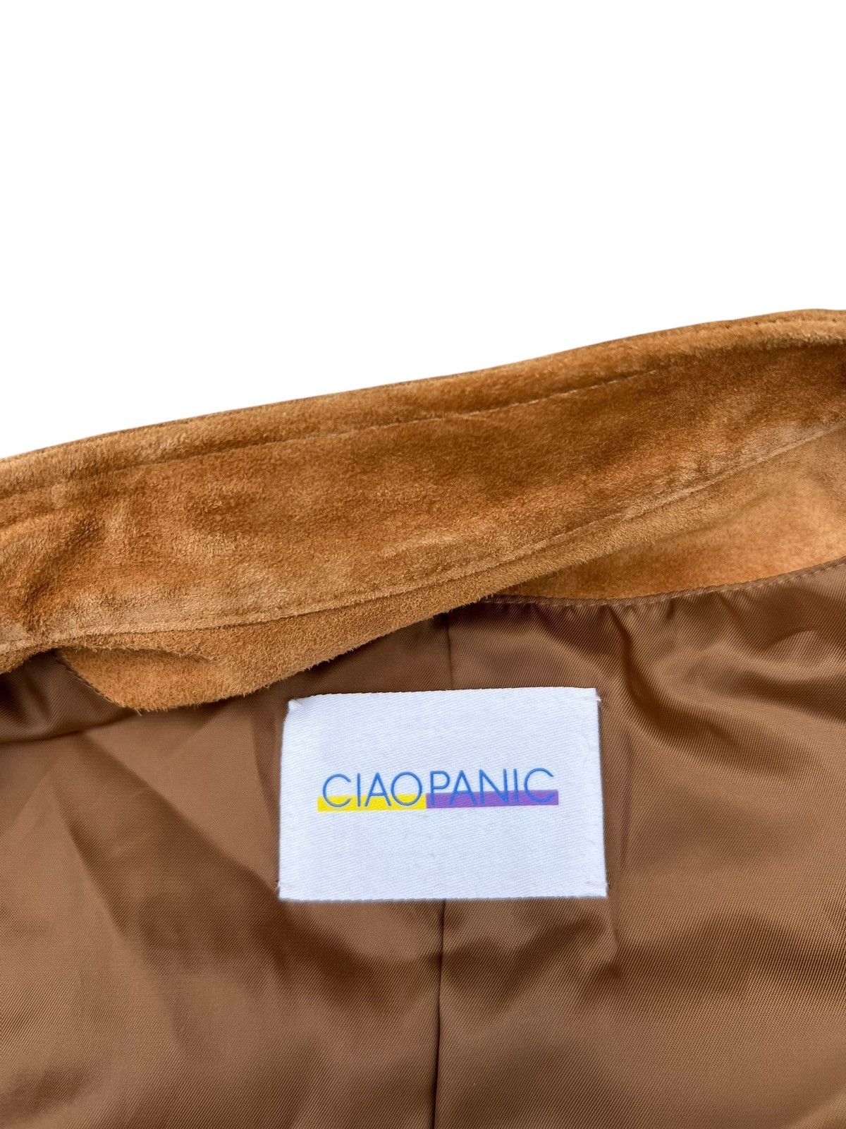 Ciaopanic Ciaopanic Japan Goatskin Suede Leather Slim Racer Jacket Size US M / EU 48-50 / 2 - 13 Thumbnail