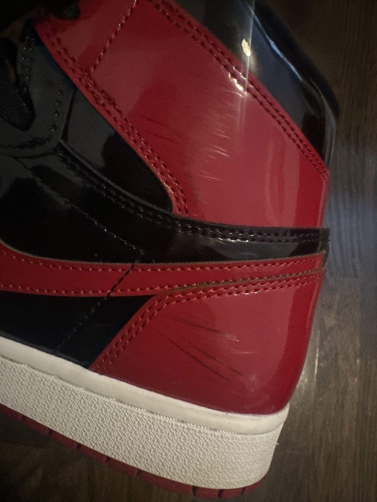 Jordan Brand Air Jordan 1 High OG “Patient Bred” Size US 10.5 / EU 43-44 - 7 Thumbnail