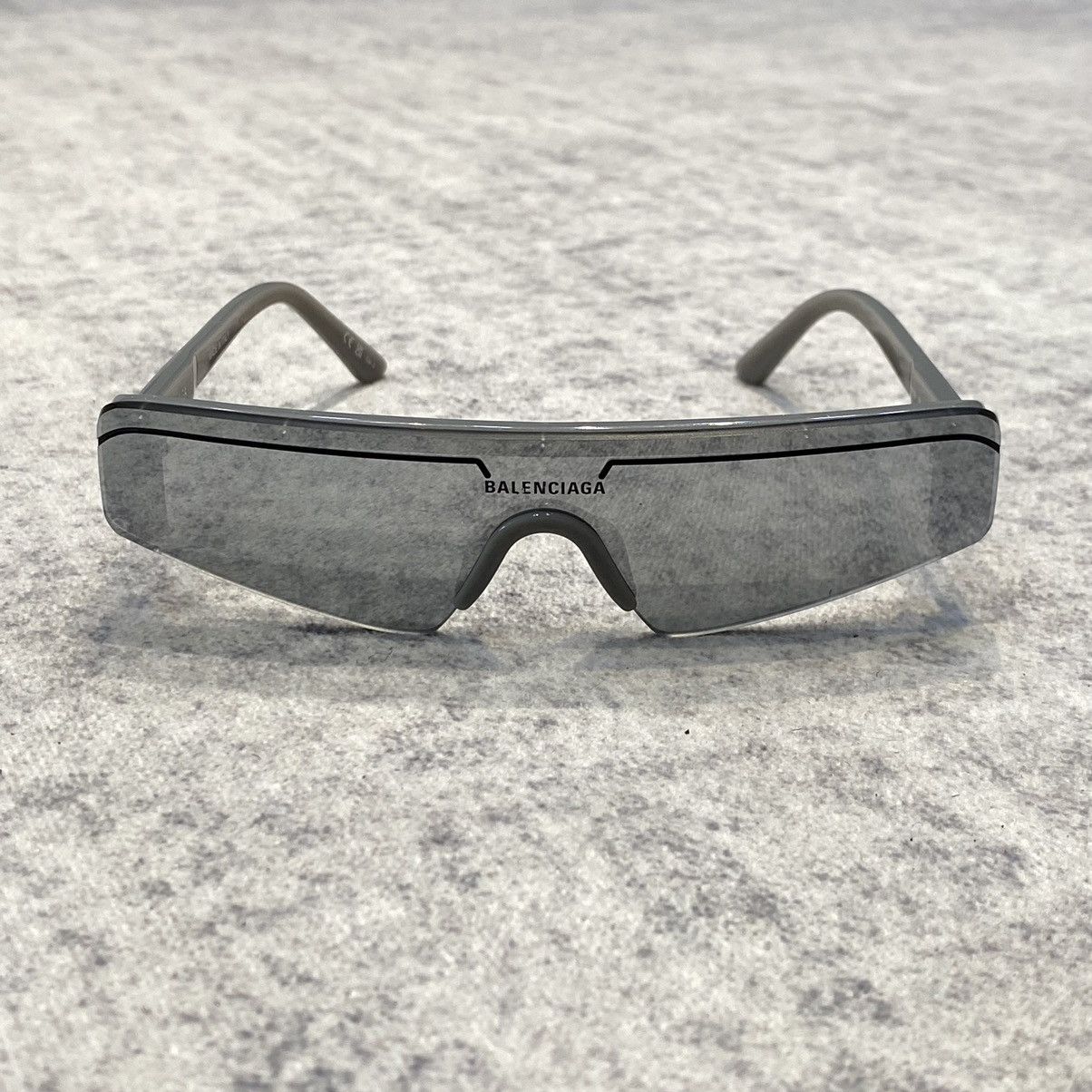 Balenciaga BALENCIAGA BB0003S 011 GRAY SILVER Size ONE SIZE - 3 Thumbnail