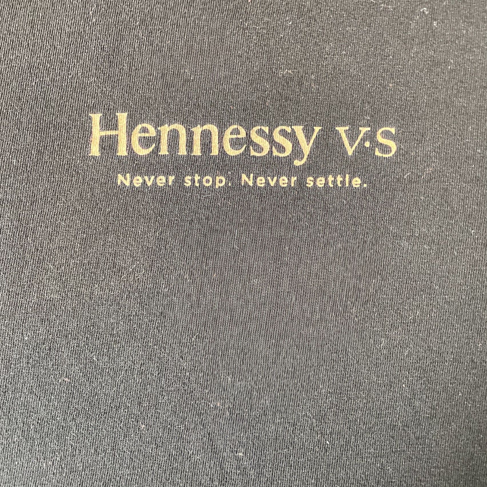Vintage VINTAGE Hennessy T-Shirt XL Men Black Cotton Logo Crew Neck Short Sleeve Size US XL / EU 56 / 4 - 3 Thumbnail