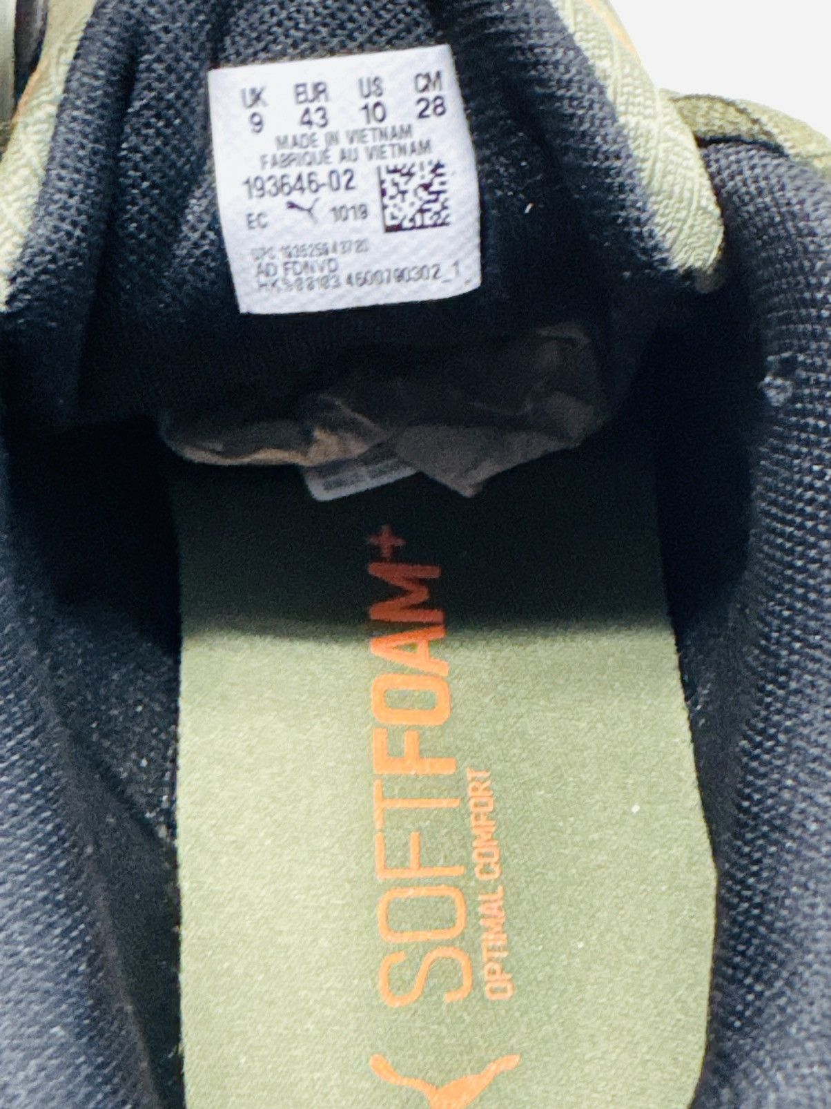 Puma Puma Escalate Olive/Black/Orange Size US 10 / EU 43 - 7 Thumbnail