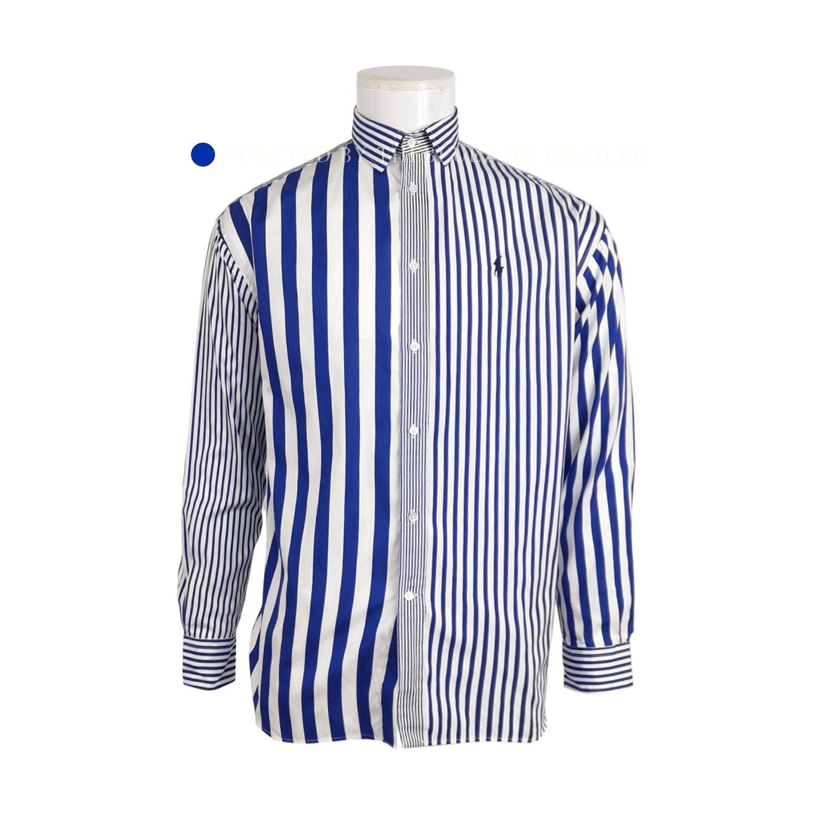 Polo Ralph Lauren Blue Striped Button Up Shirt Size L Size US L / EU 52-54 / 3 - 1 Thumbnail