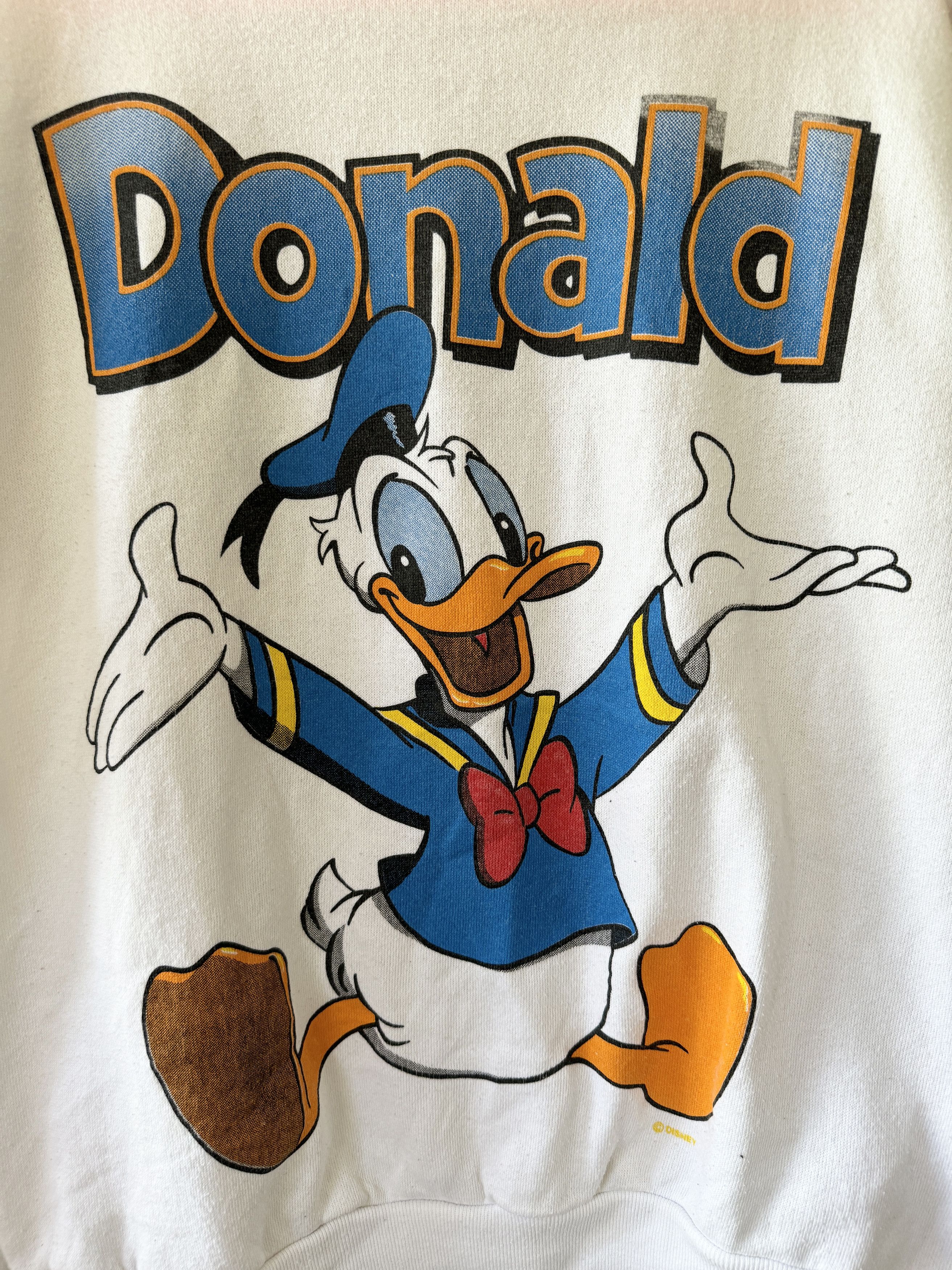 Disney VINTAGE DONALD DUCK SWEATSHIRT Size US M / EU 48-50 / 2 - 4 Thumbnail
