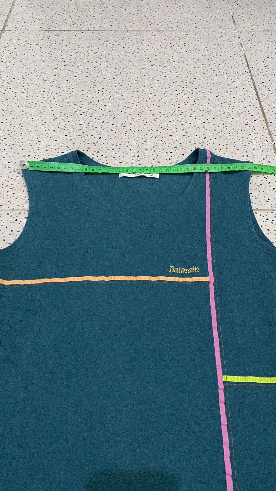 Balmain Vintage Balmain Paris Tanktop Size S / US 4 / IT 40 - 13 Thumbnail