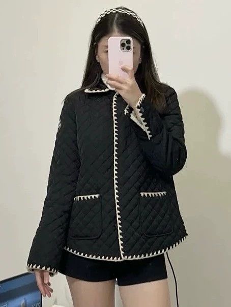 Chanel Chanel Black and white diamond cotton suit Size S / US 4 / IT 40 - 7 Thumbnail
