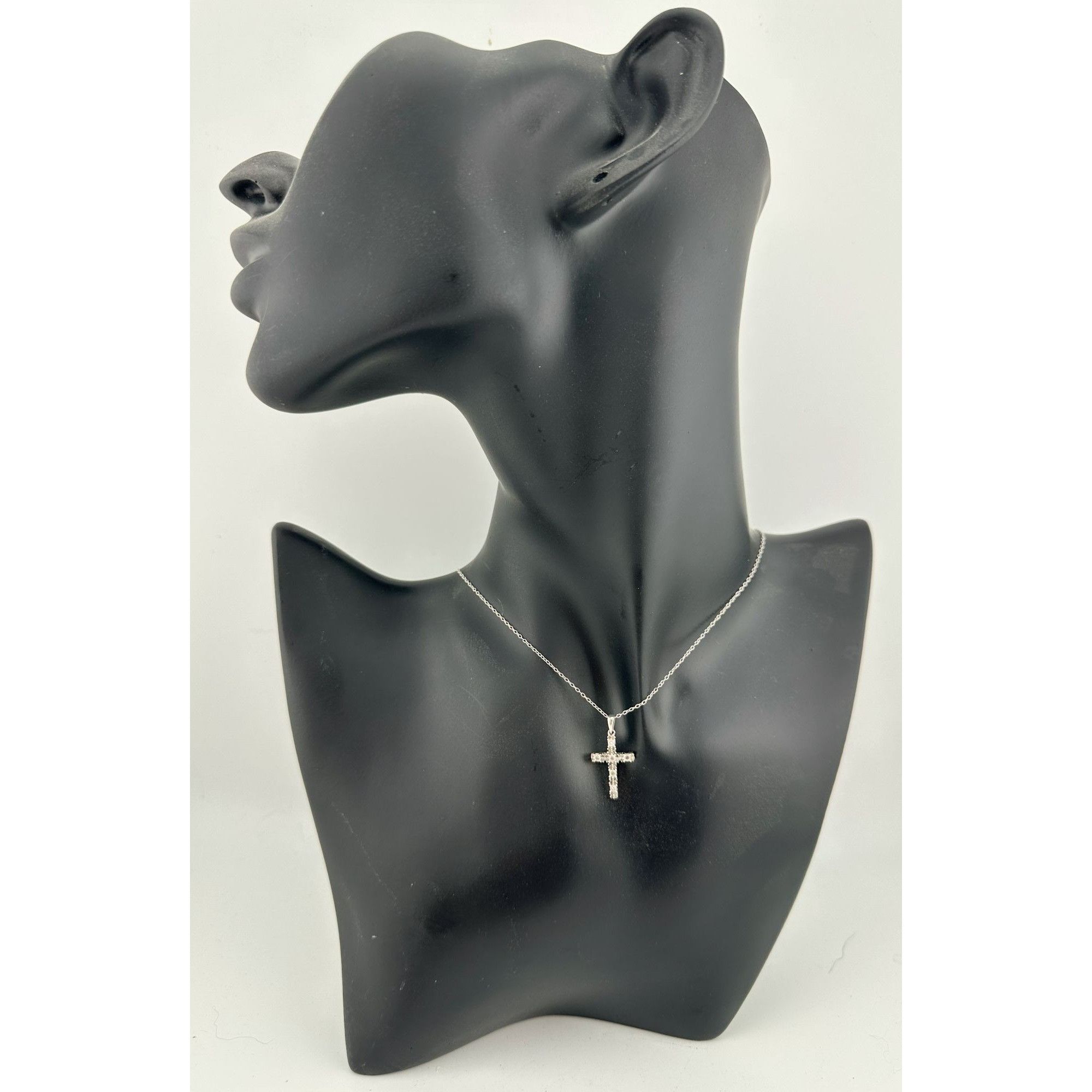 Other Beautiful Diamond Cross Necklace Size ONE SIZE - 2 Thumbnail