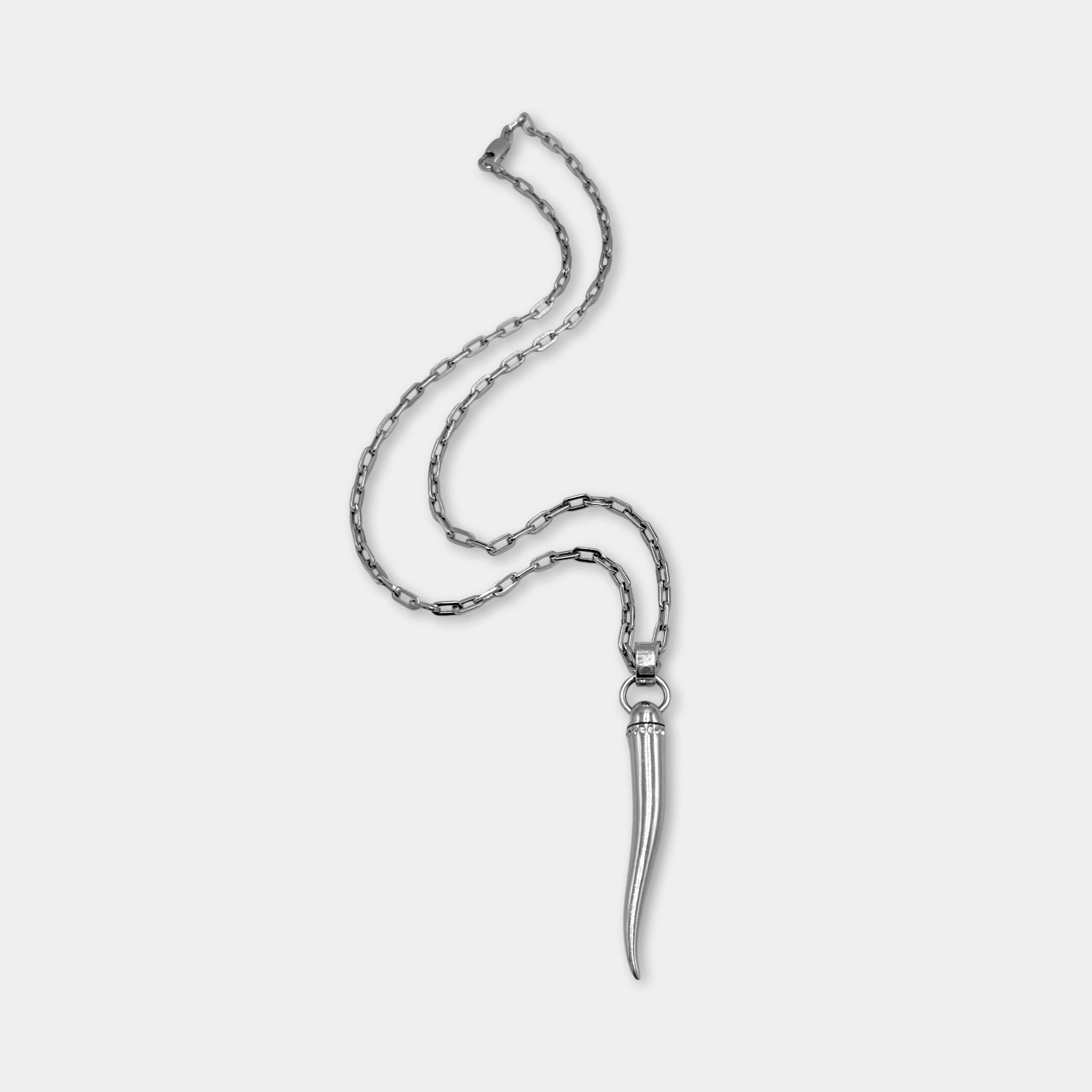 Dolce & Gabbana Dolce & Gabbana 2005 Italian Horn Metallic Pendant Size ONE SIZE - 2 Thumbnail