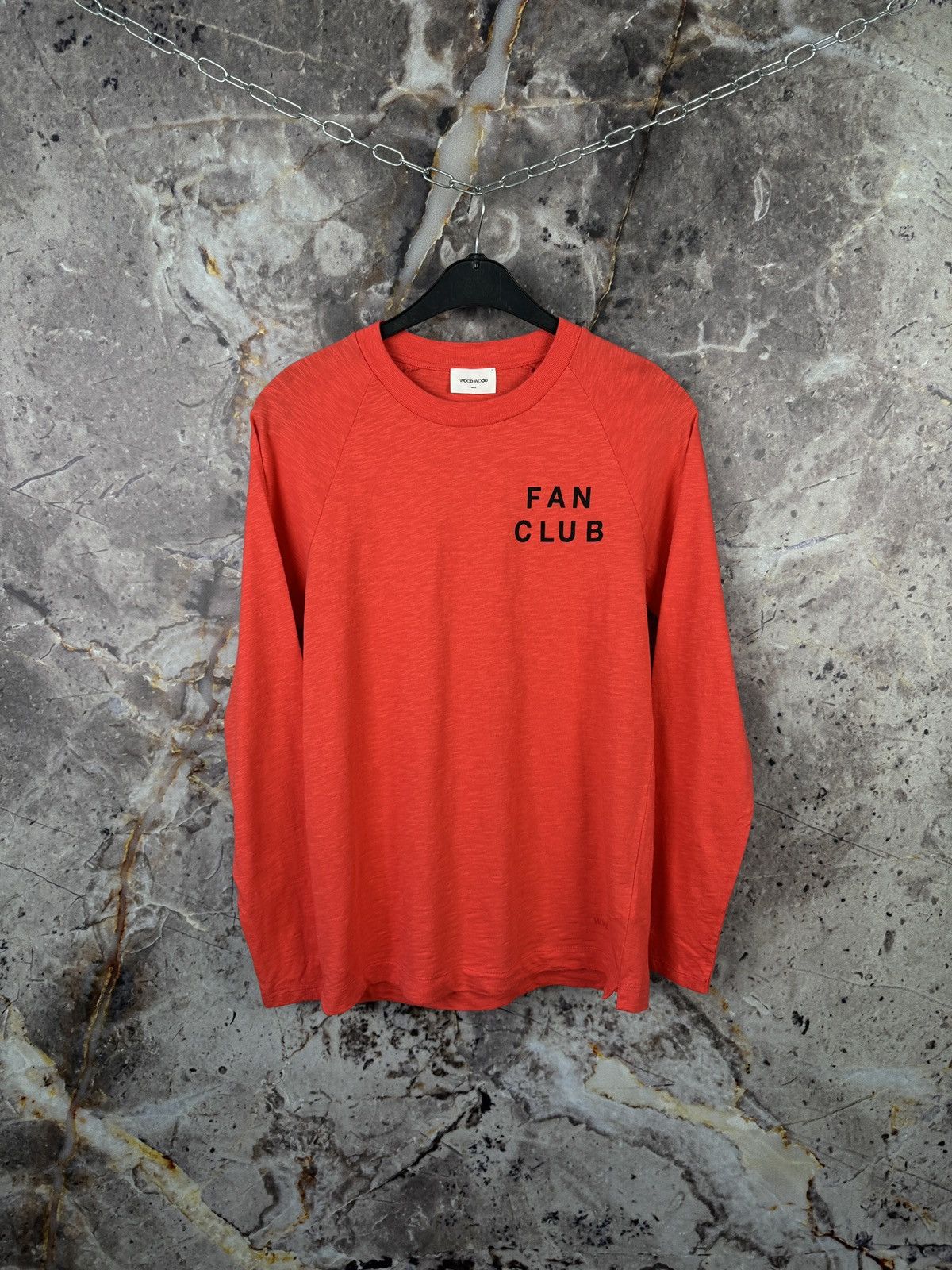 Men’s Wood Wood Fan Club Sweatshirt Size Small
