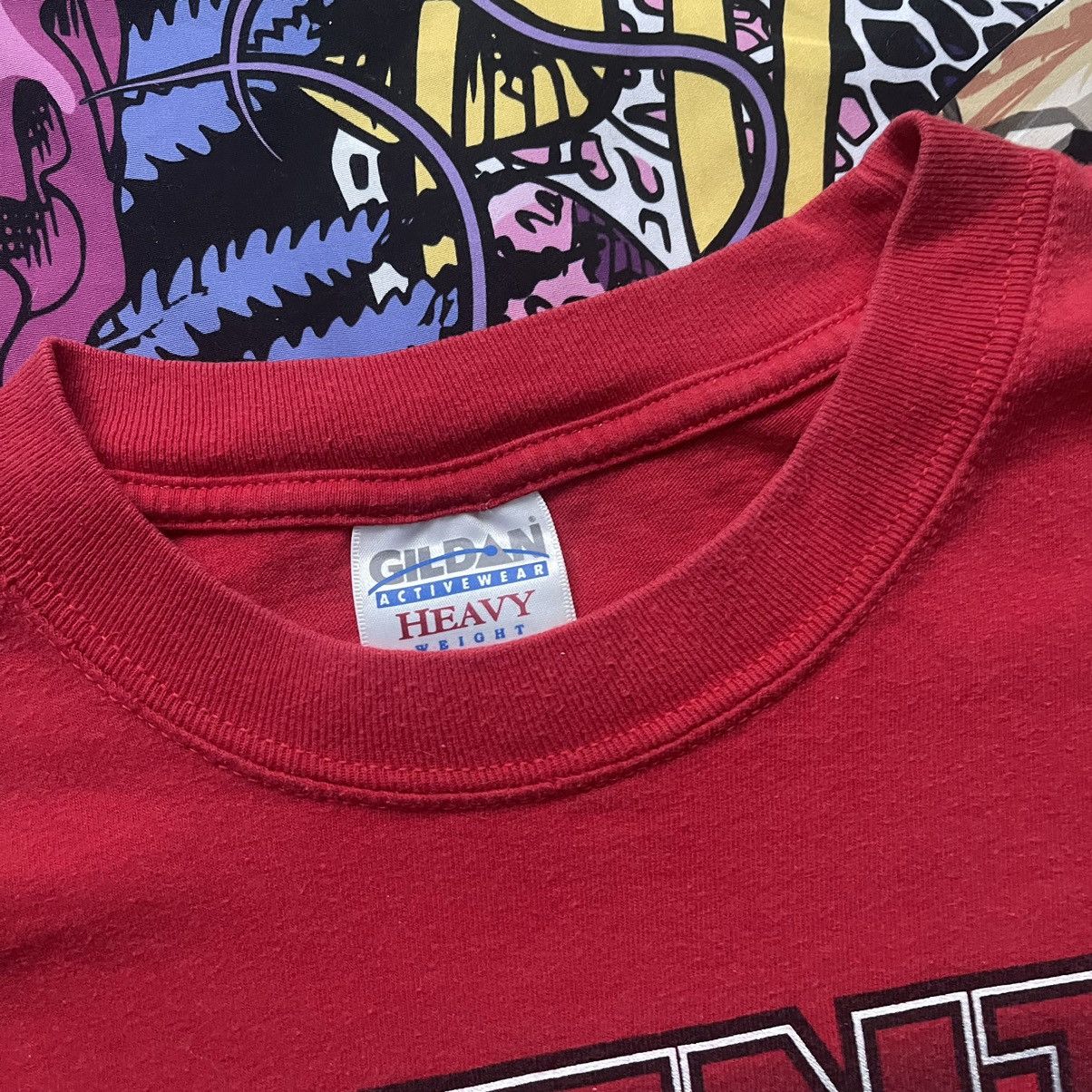 Gildan Red Vintage THQ Event Staff Tee Budds Creek Size US XL / EU 56 / 4 - 3 Thumbnail