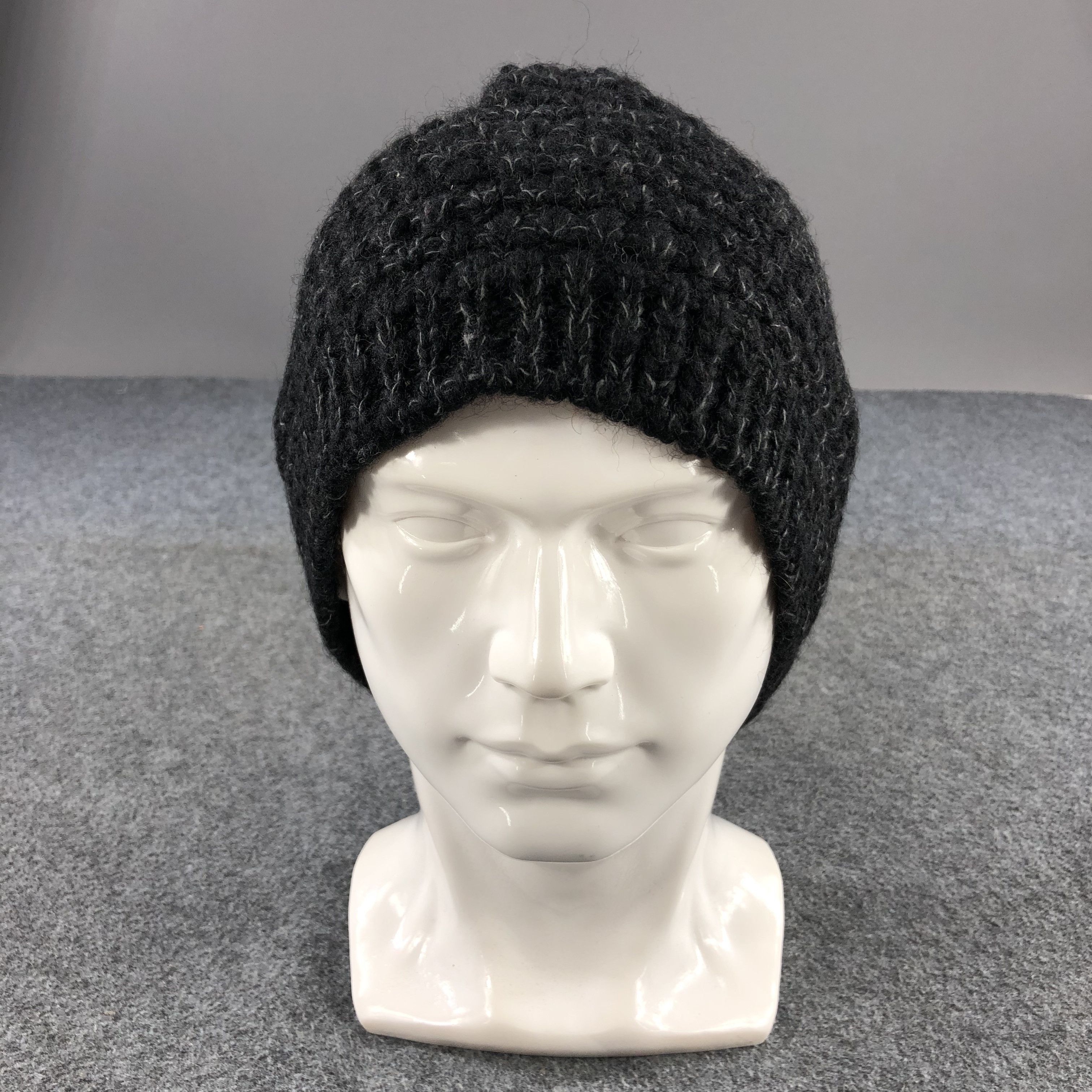 DKNY DKNY Knitted Crochet Wool Beanie Snowcap Snow Hat B343 Size ONE SIZE - 1 Thumbnail