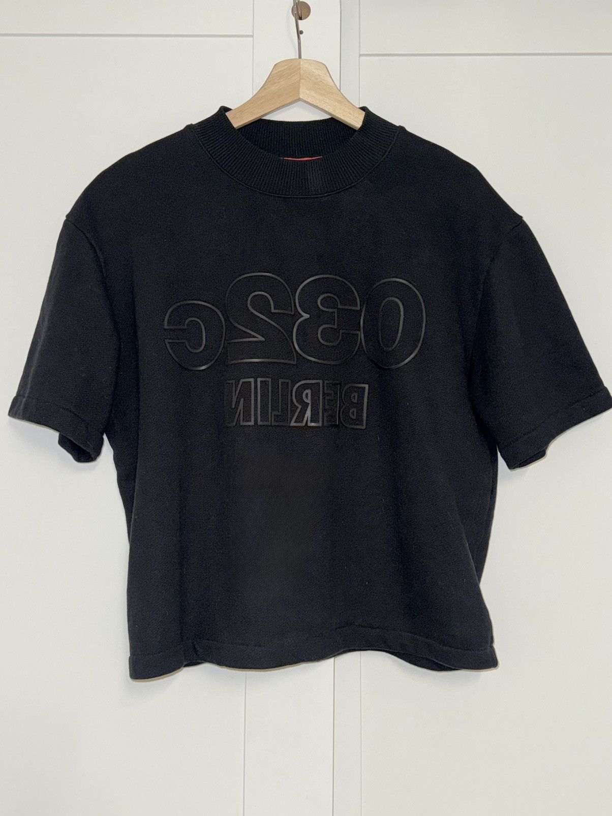 032c 032c BERLIN black heavy t-shirt Size US S / EU 44-46 / 1 - 1 Thumbnail