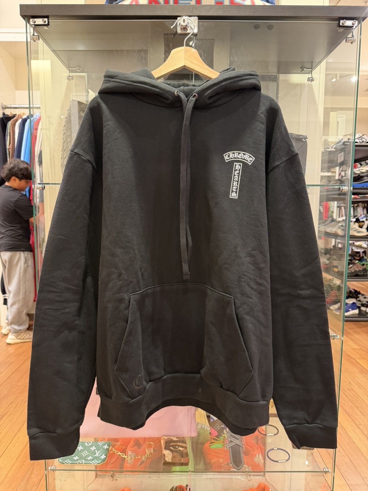 Chrome Hearts Chrome Hearts TBar Hooded Sweatshirt Size US XL / EU 56 / 4 - 1 Thumbnail