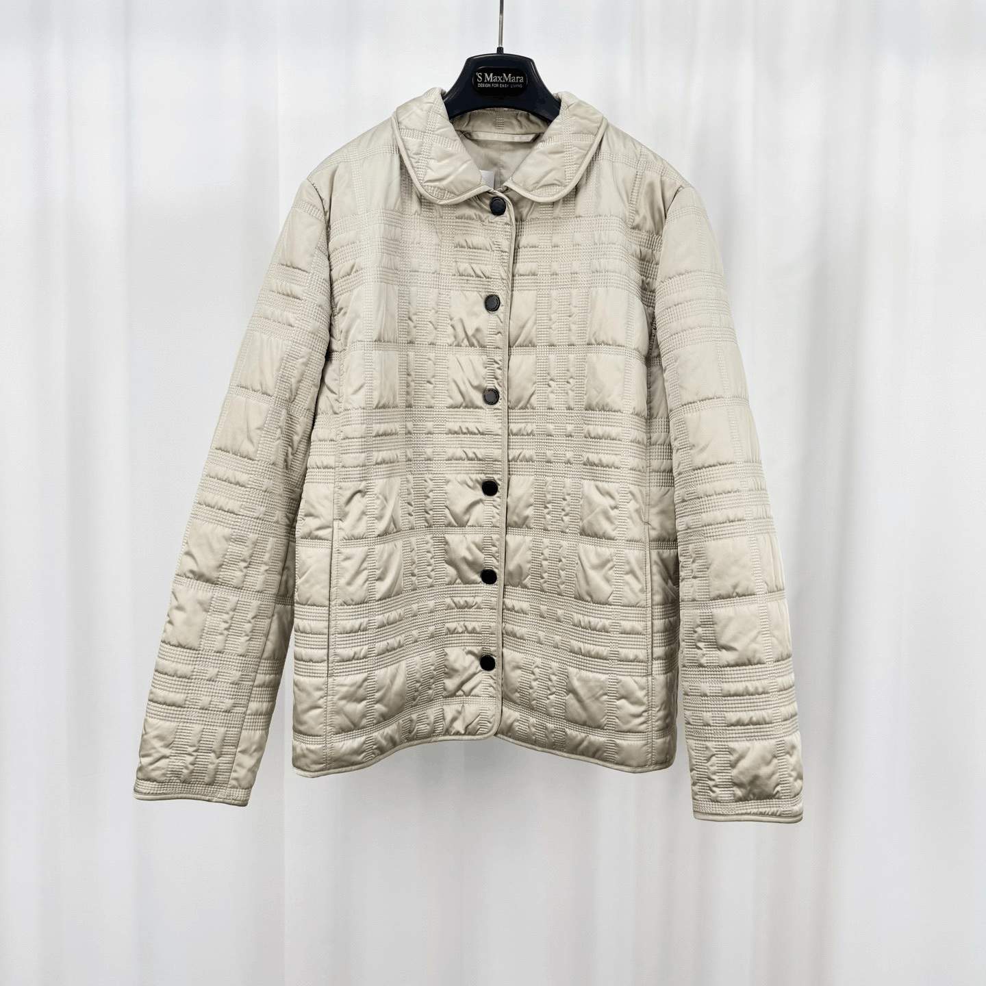 Burberry Burberry Check Embossed Cotton Jacket Size S / US 4 / IT 40 - 1 Thumbnail