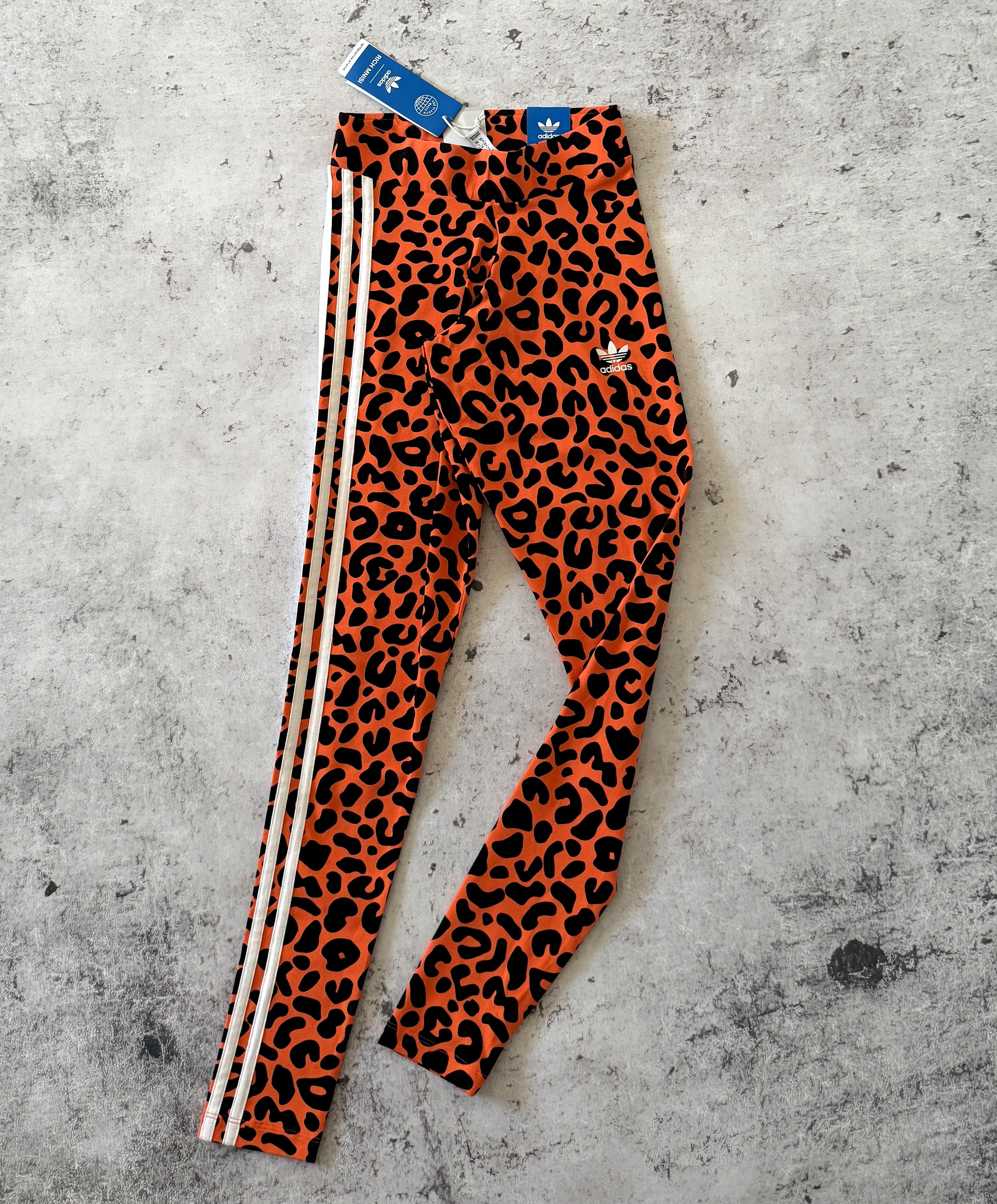 Adidas ADIDAS X Rich Mnisi Leggings HC4477 MID RISE TIGHT FIT Size 25" / US 0 / IT 36 - 2 Thumbnail
