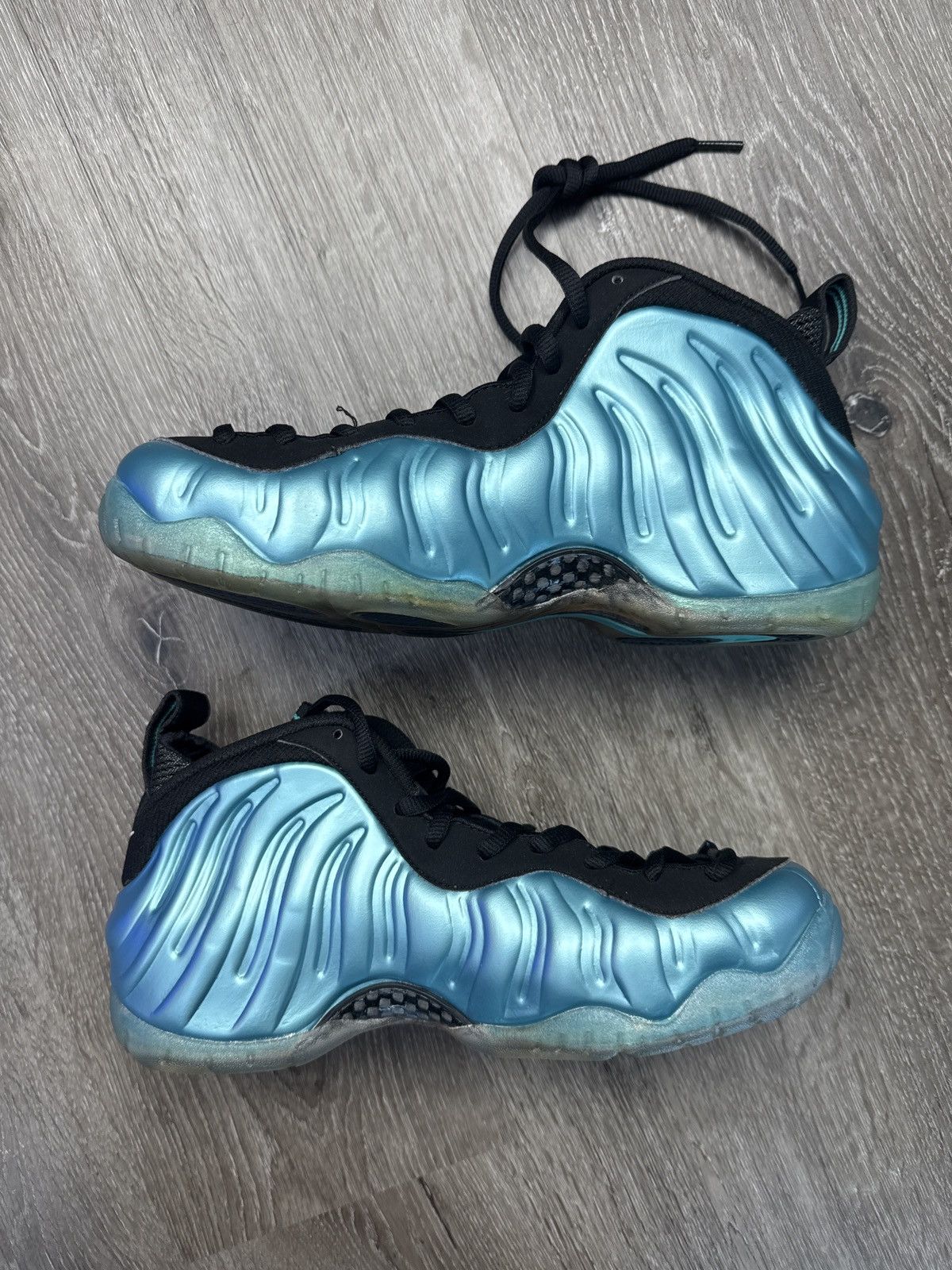 Nike Nike Air foamposite “Electric Blue” **PRE-OWNED** REP box Size US 9.5 / EU 42-43 - 1 Thumbnail