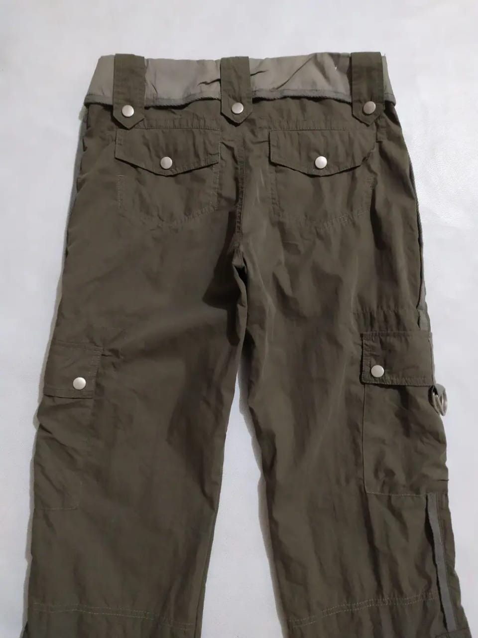Japanese Brand TB2J Multipocket Tactical Cargo Parachute Pants Size US 29 - 7 Thumbnail