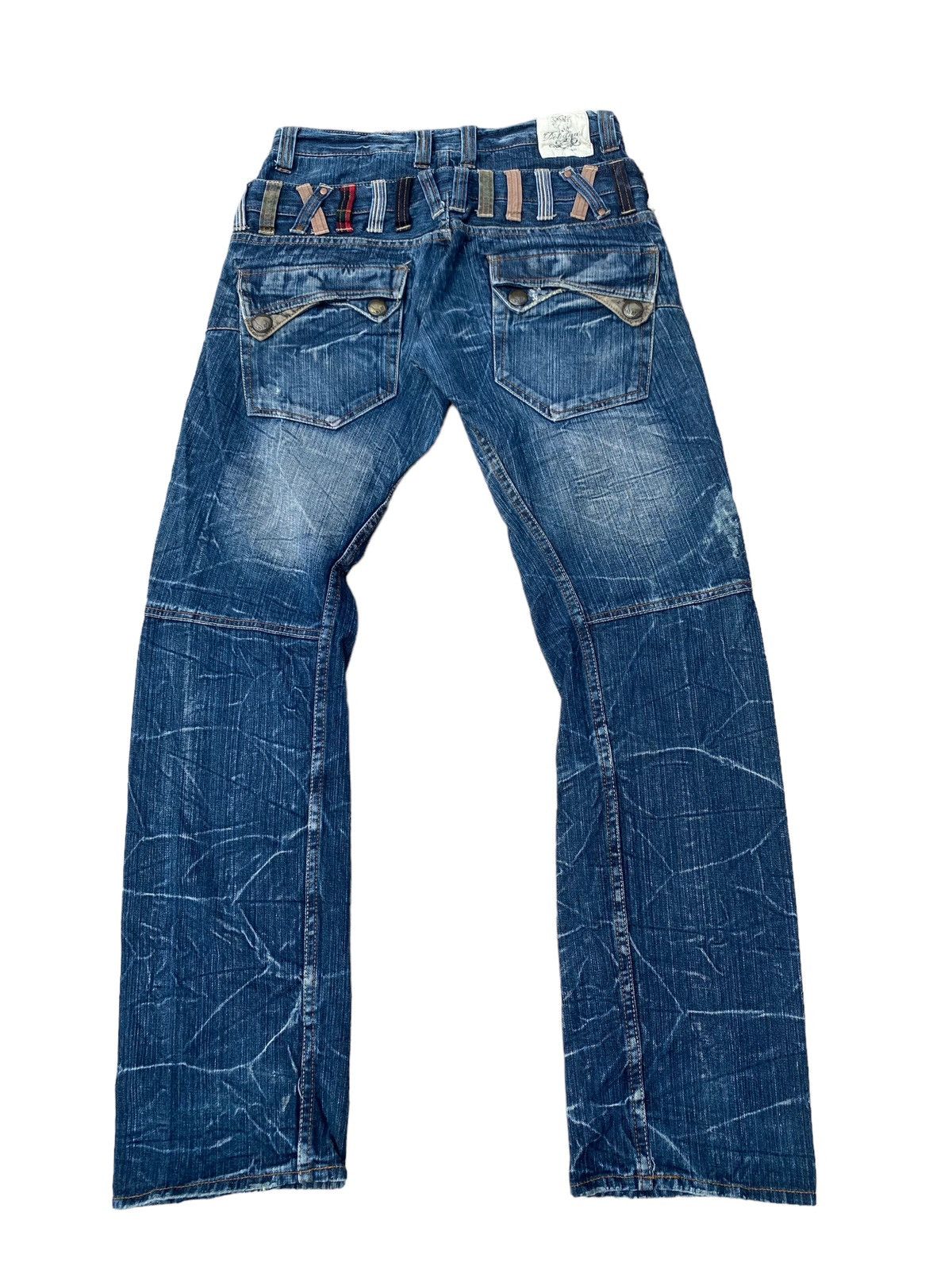 Hysteric Glamour Vintage Dominate Double Waist Distressed and Faded Pant Size US 31 - 2 Thumbnail