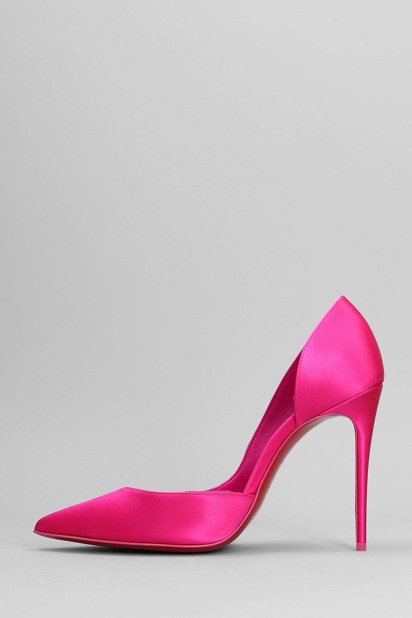 Christian Louboutin o1s1wg110924 Iriza Crepe Pumps in Pink Size US 7 / IT 37 - 5 Thumbnail