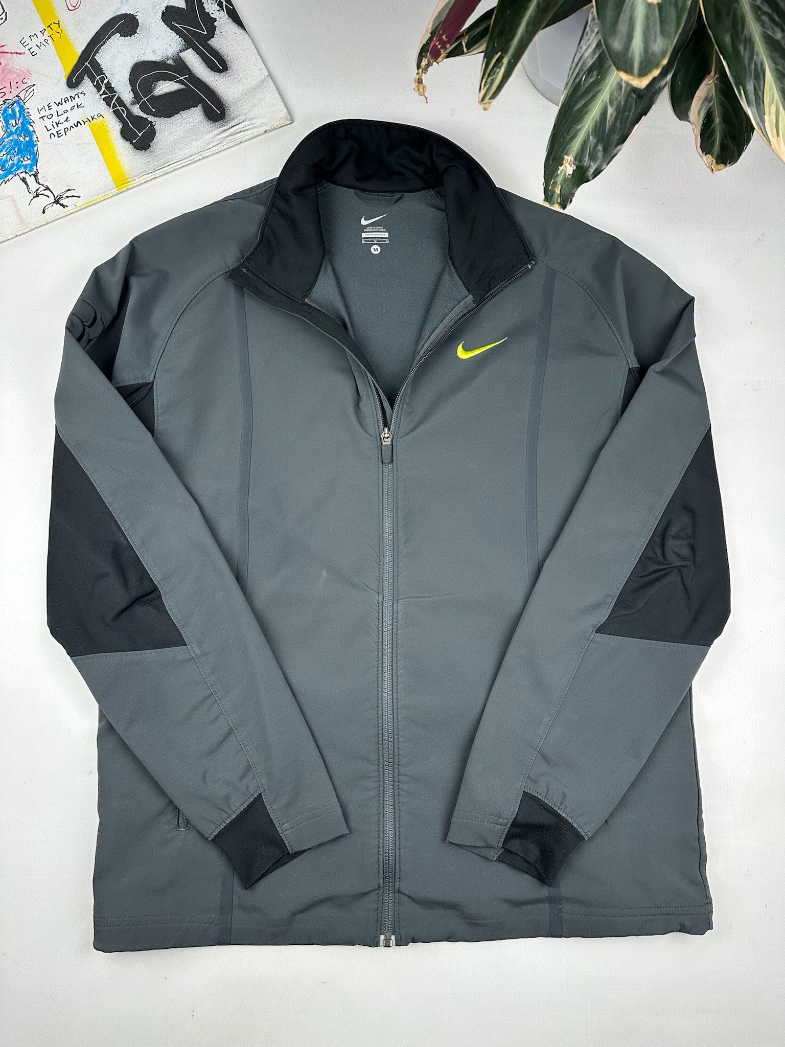 Nike Vintage Nike RF Roger Federer Rare Tennis Track Jacket Size US M / EU 48-50 / 2 - 2 Thumbnail