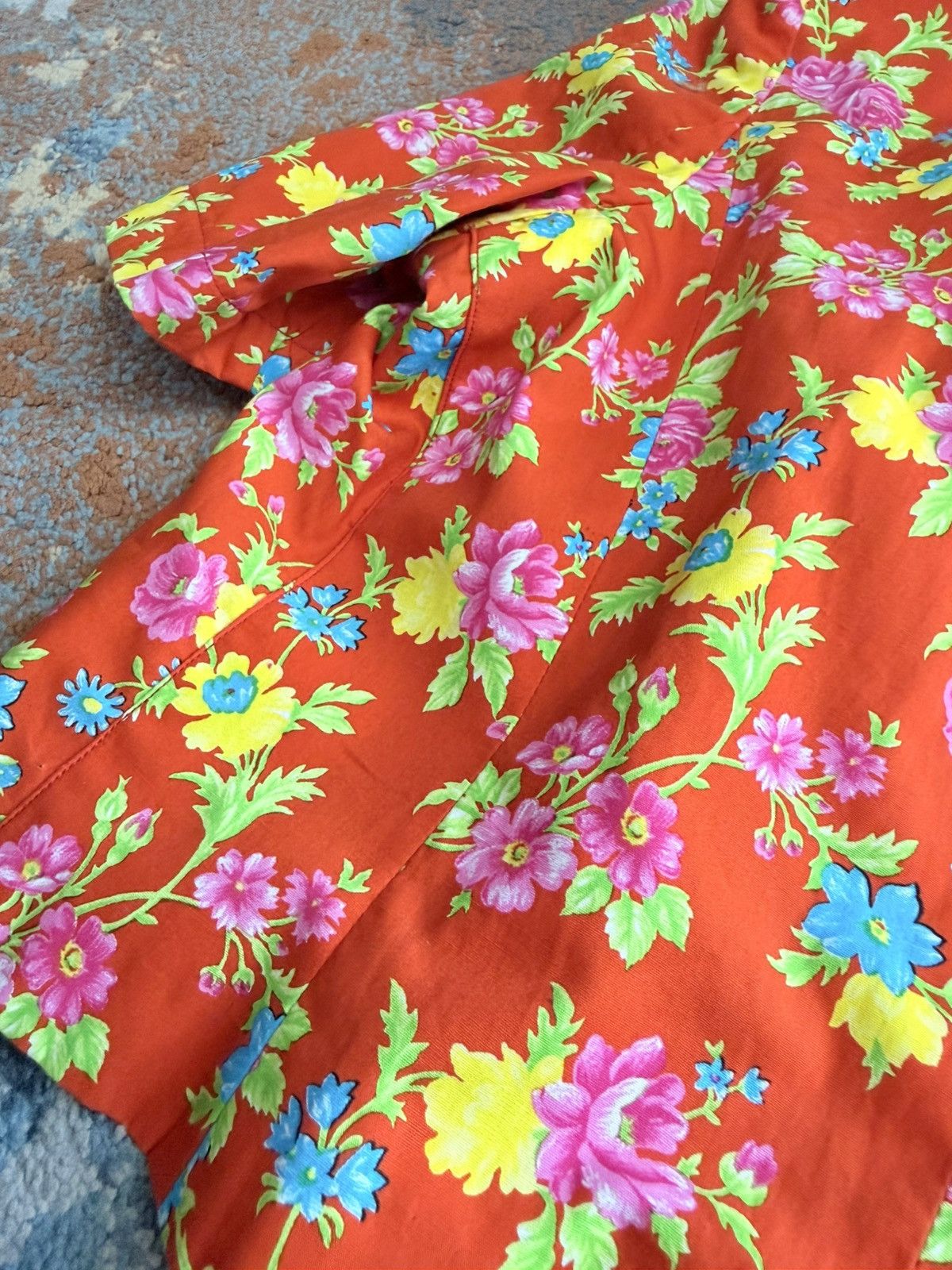 Versus Versace Vintage Versus By Gianni Versace AW 1993 Floral Print Top Size S / US 4 / IT 40 - 12 Thumbnail
