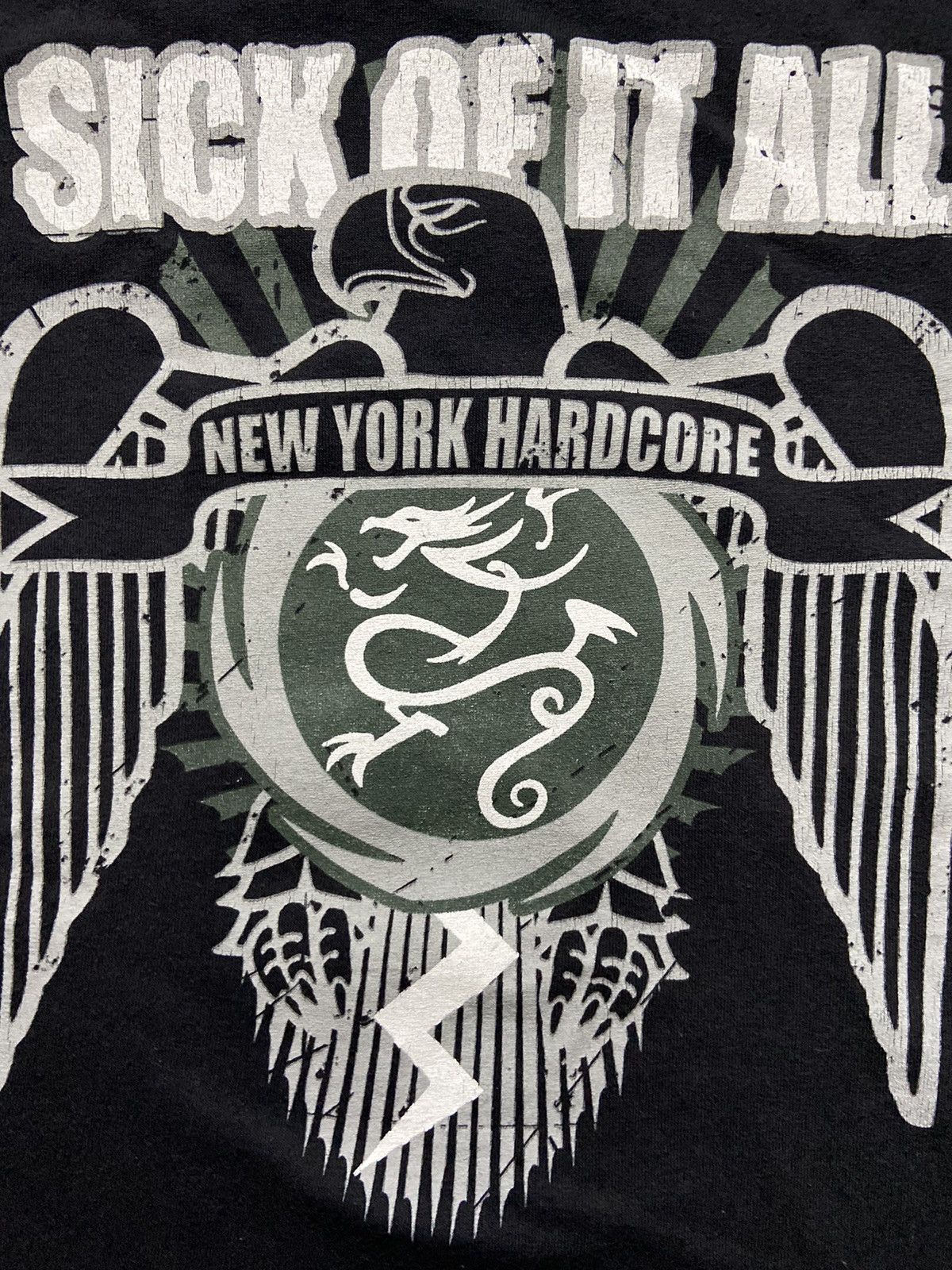 Band Tees × Vintage Vintage Sick Of It All NY Hardcore Punk Band Tee Size US M / EU 48-50 / 2 - 2 Thumbnail