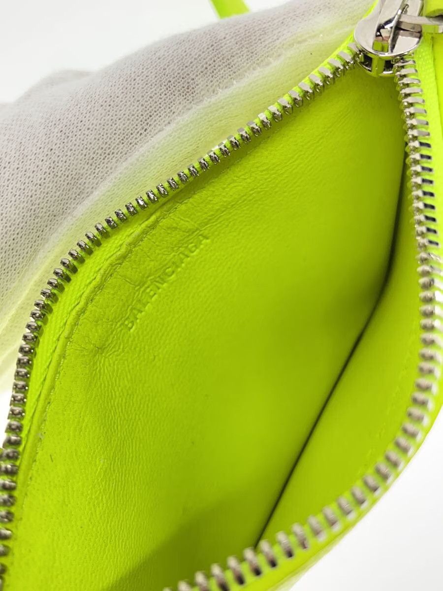 Balenciaga Balenciaga Leather Card Case Yellow Size ONE SIZE - 4 Thumbnail