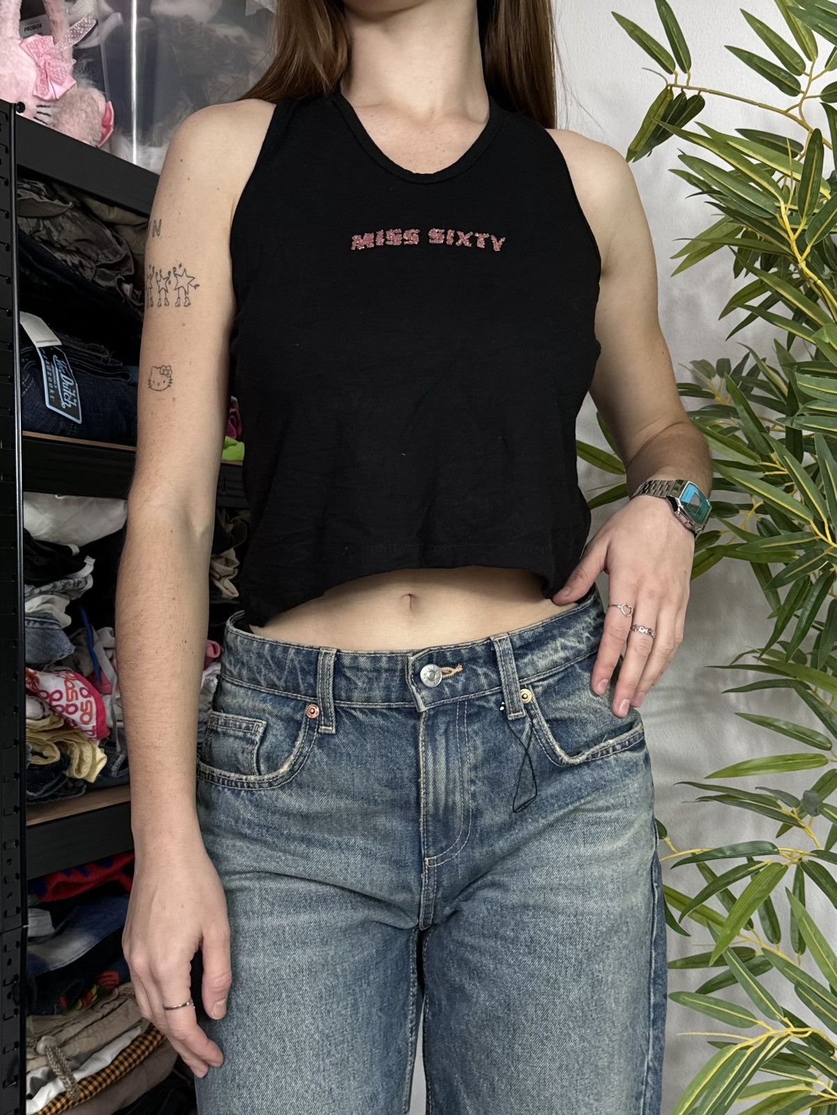 Miss Sixty VINTAGE MISS SIXTY 2000s TANK TOP Size S / US 4 / IT 40 - 2 Thumbnail