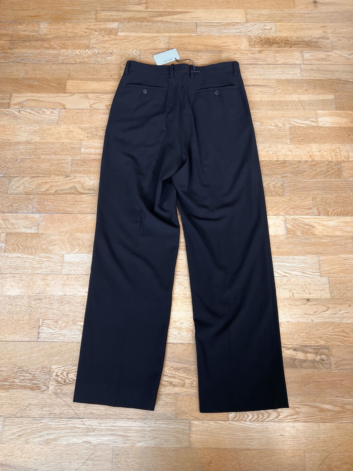 Auralee Auralee 2023ss Tropical Wool Viyella Relaxed Leg Trousers Size US 31 - 6 Thumbnail