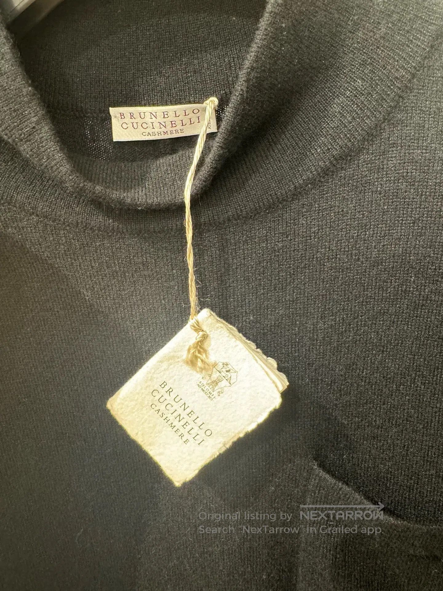 Brunello Cucinelli Brunello Cucinelli Cashmere Short Sleeve. Size US L / EU 52-54 / 3 - 2 Thumbnail