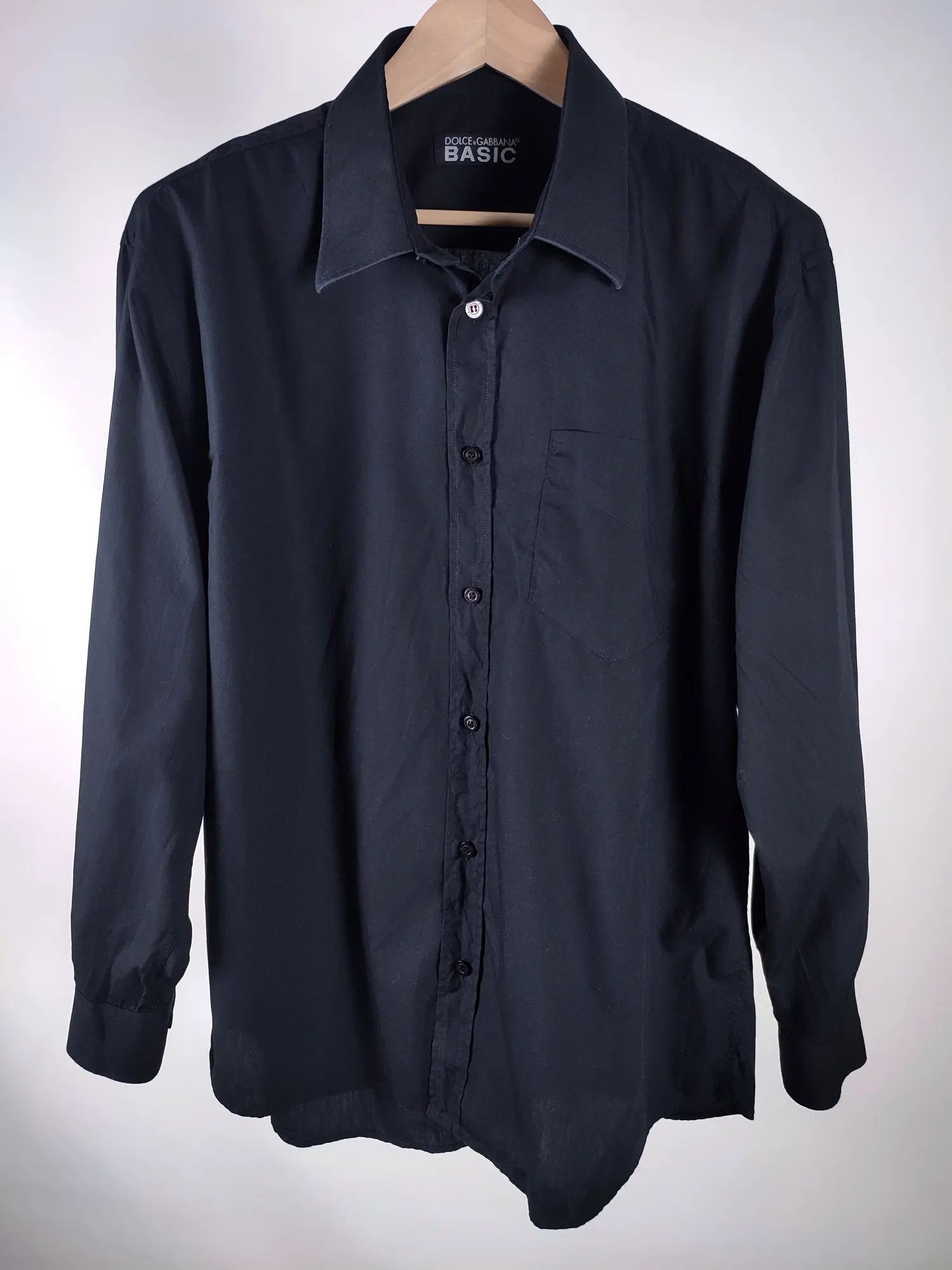 Dolce & Gabbana × Vintage Dolce Gabbana Basic Mrs Janet Warren Shirt Size US L / EU 52-54 / 3 - 5 Thumbnail