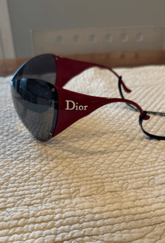 Dior DIOR Sunglasses Ski 1 Galliano 2003 Wrap Shield Mask Ski Size ONE SIZE - 3 Thumbnail