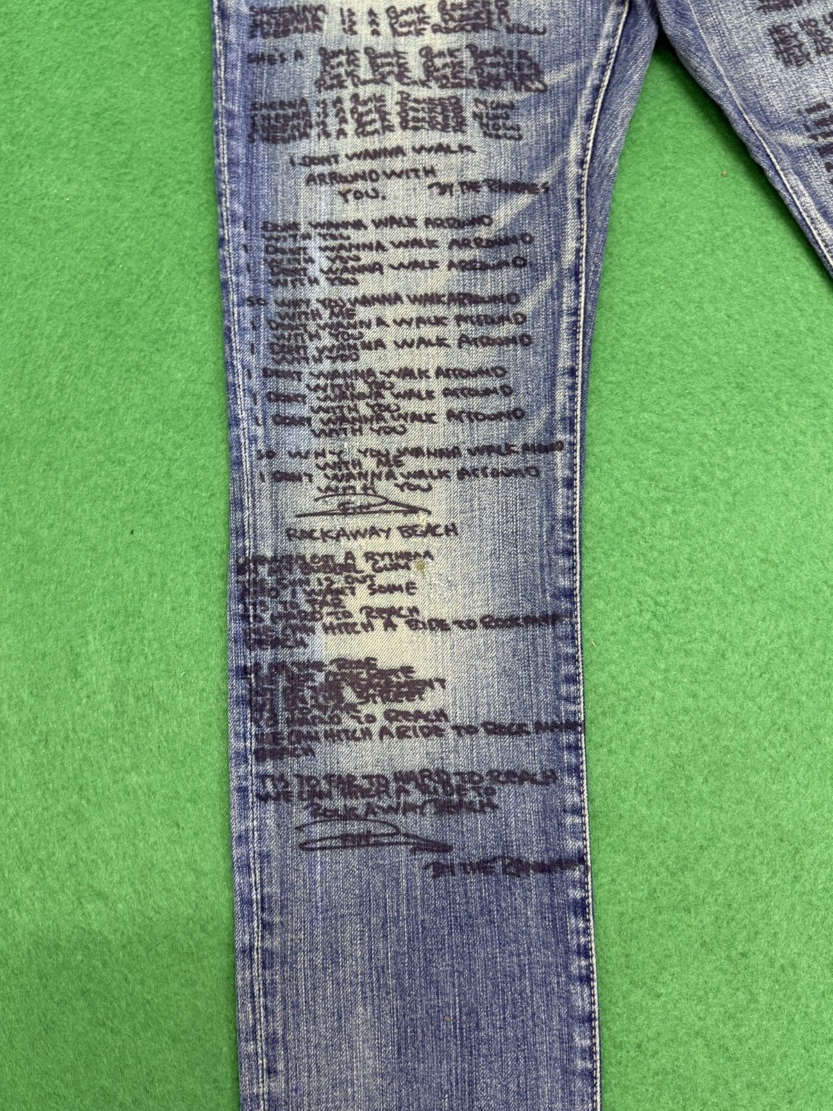 Hysteric Glamour A19 HYSTERIC GLAMOUR RAMONES Size US 29 - 4 Thumbnail