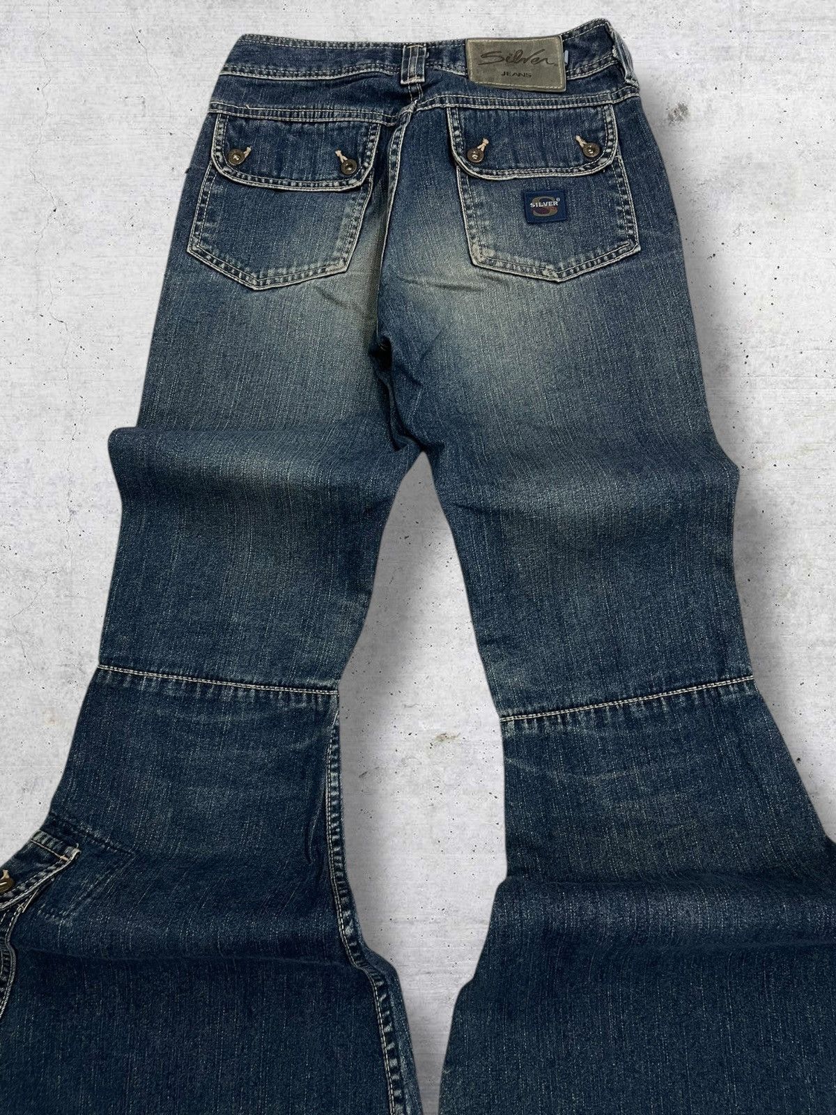 Japanese Brand VINTAGE SILVER CLOTHING COMPANY DESIGNER 90S BOOTCUT DENIM Size US 26 / EU 42 - 12 Thumbnail
