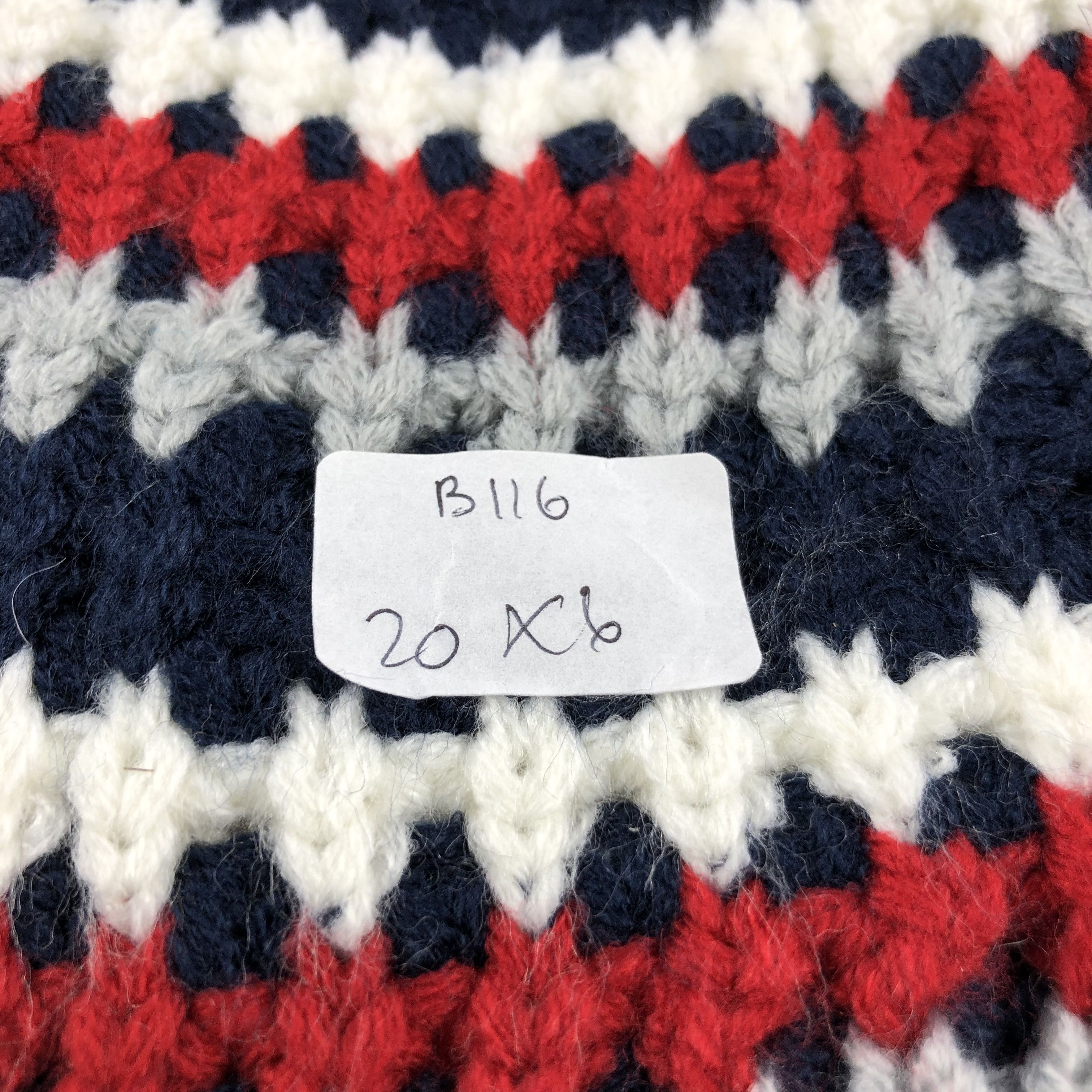 Vintage Unknown Striped Earflap Bobble Beanie Snowcap Snow Hat B116 Size ONE SIZE - 6 Thumbnail