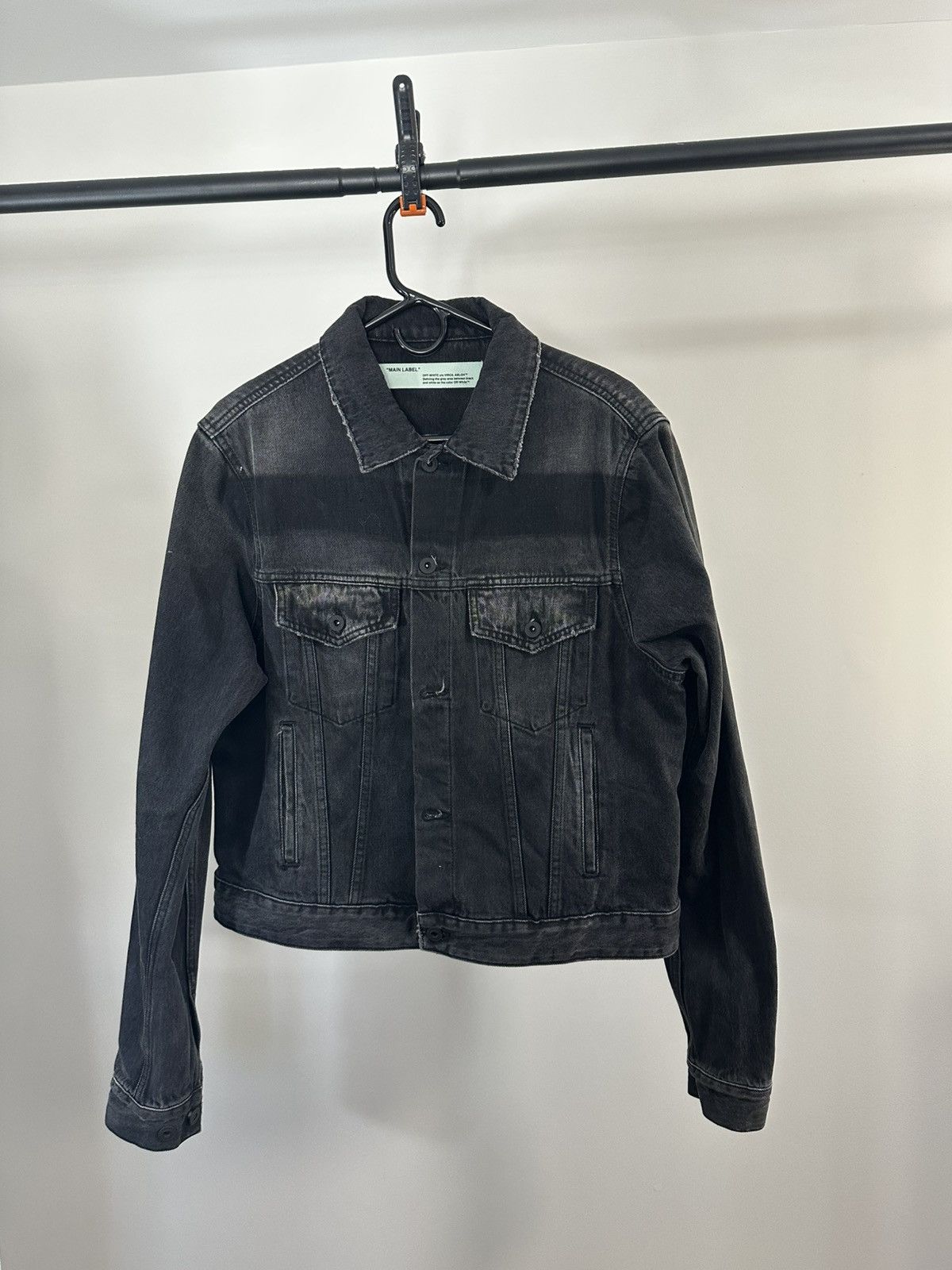 Off-White Off Whote Denim Jacket Impression Size US S / EU 44-46 / 1 - 4 Thumbnail