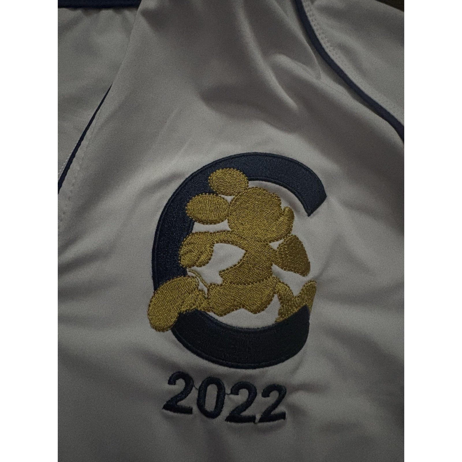 Disney Disney Jacket L White Run Club Mickey Mouse 2022 Full Zip Size L / US 10 / IT 46 - 4 Thumbnail