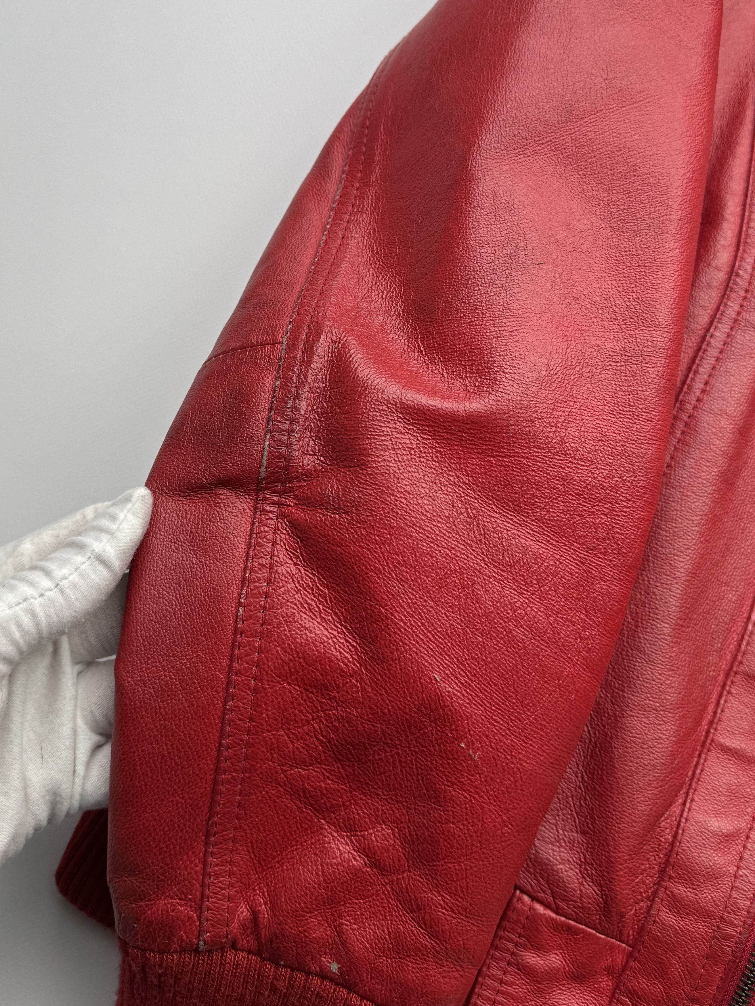 Vintage Vintage Leather Jacket B111(V270)E2 Size L / US 10 / IT 46 - 6 Thumbnail