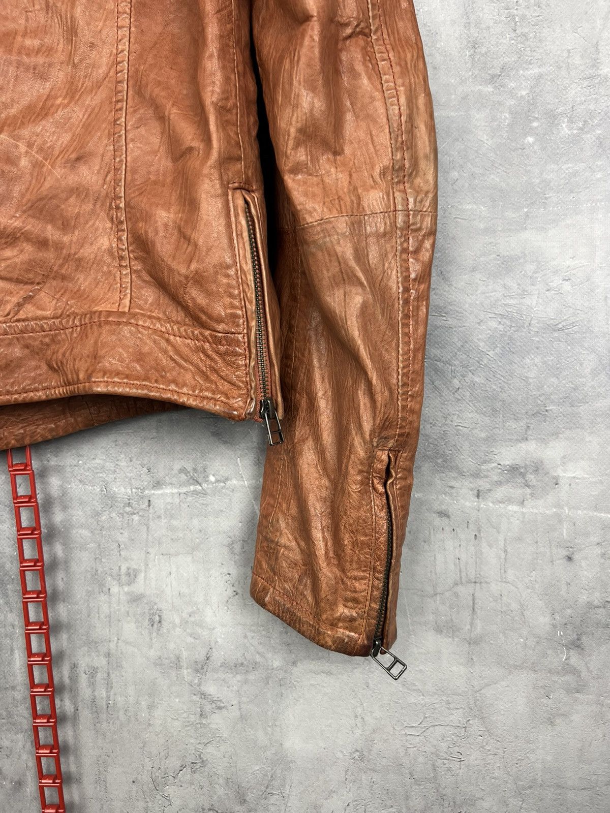 Allsaints All Saints Spitalfields Jacks Place Leather Jacket WMNS US8 Size M / US 6-8 / IT 42-44 - 17 Thumbnail
