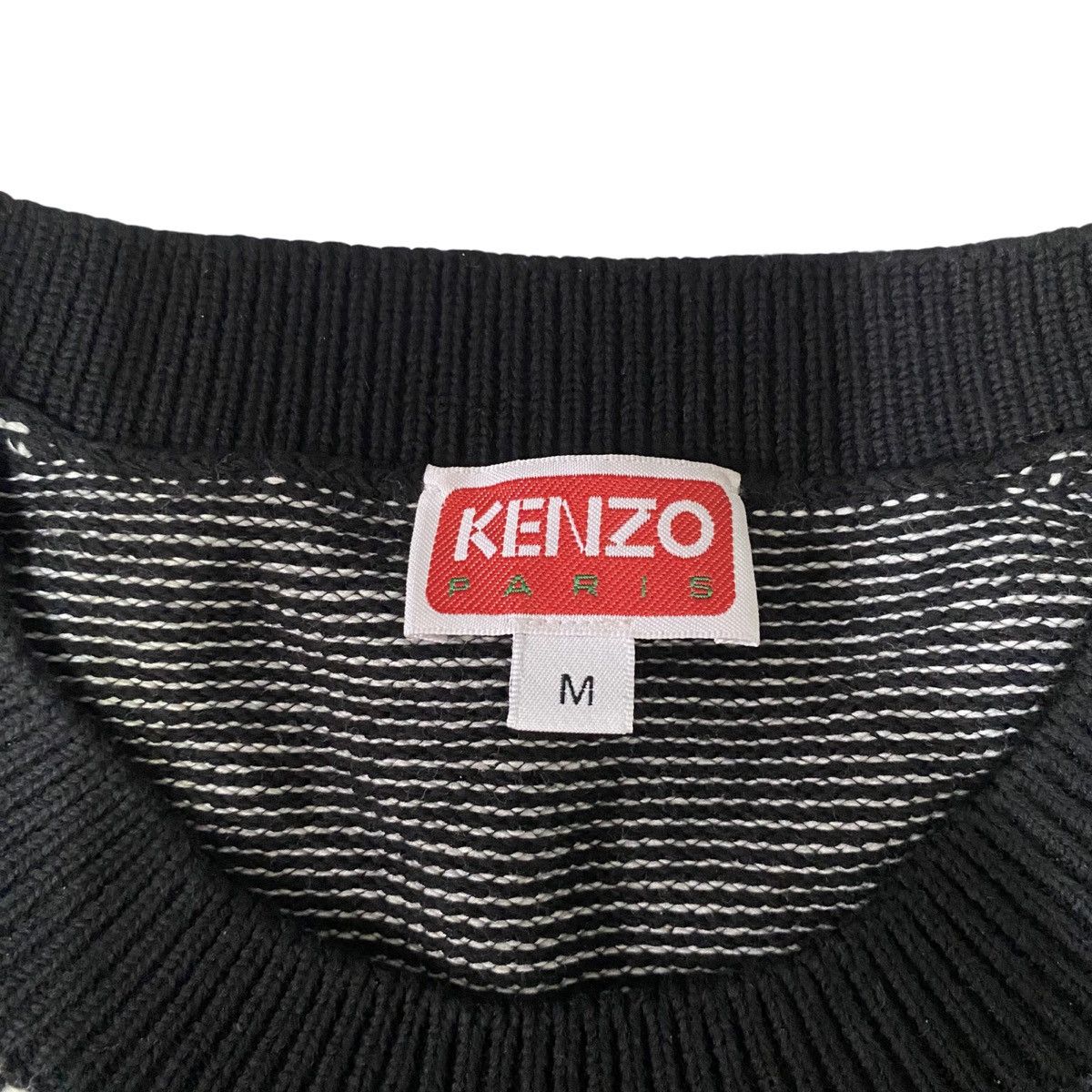 Kenzo Flower Spot-Jacquard Cotton Jumper