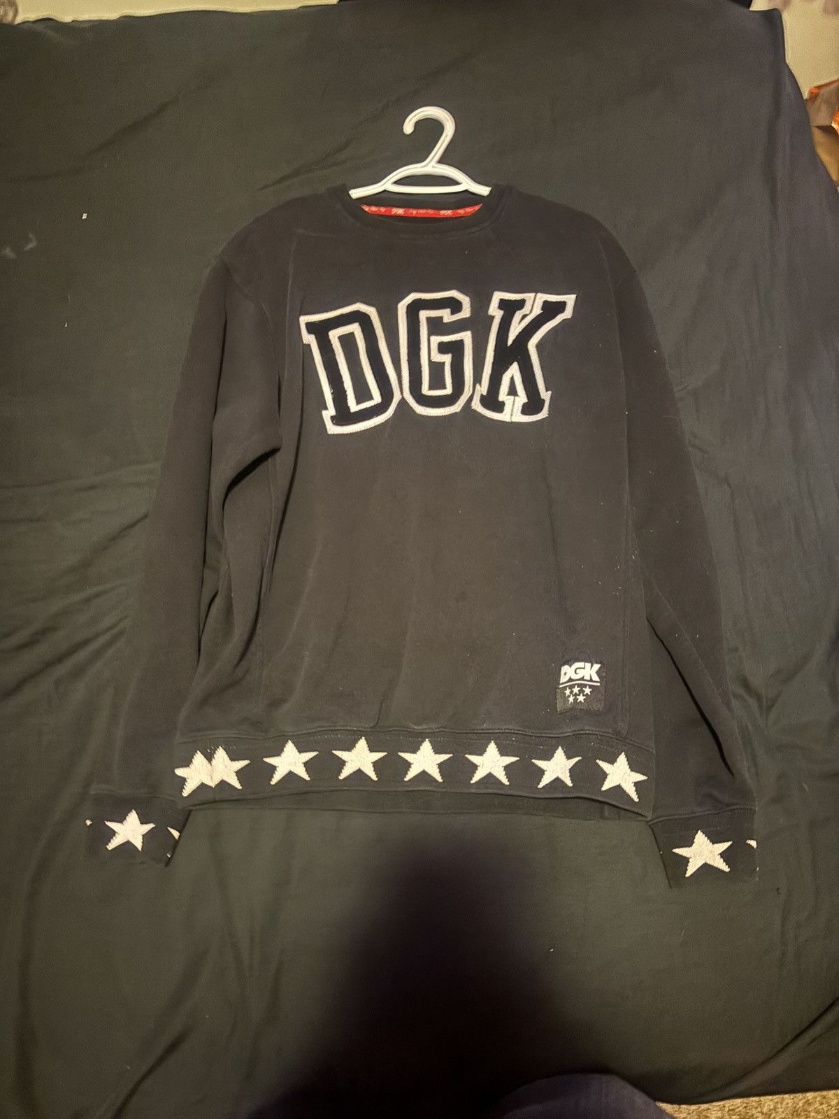 DGK BLACK AND WHITE DGK SWEATER Size US L / EU 52-54 / 3 - 1 Thumbnail