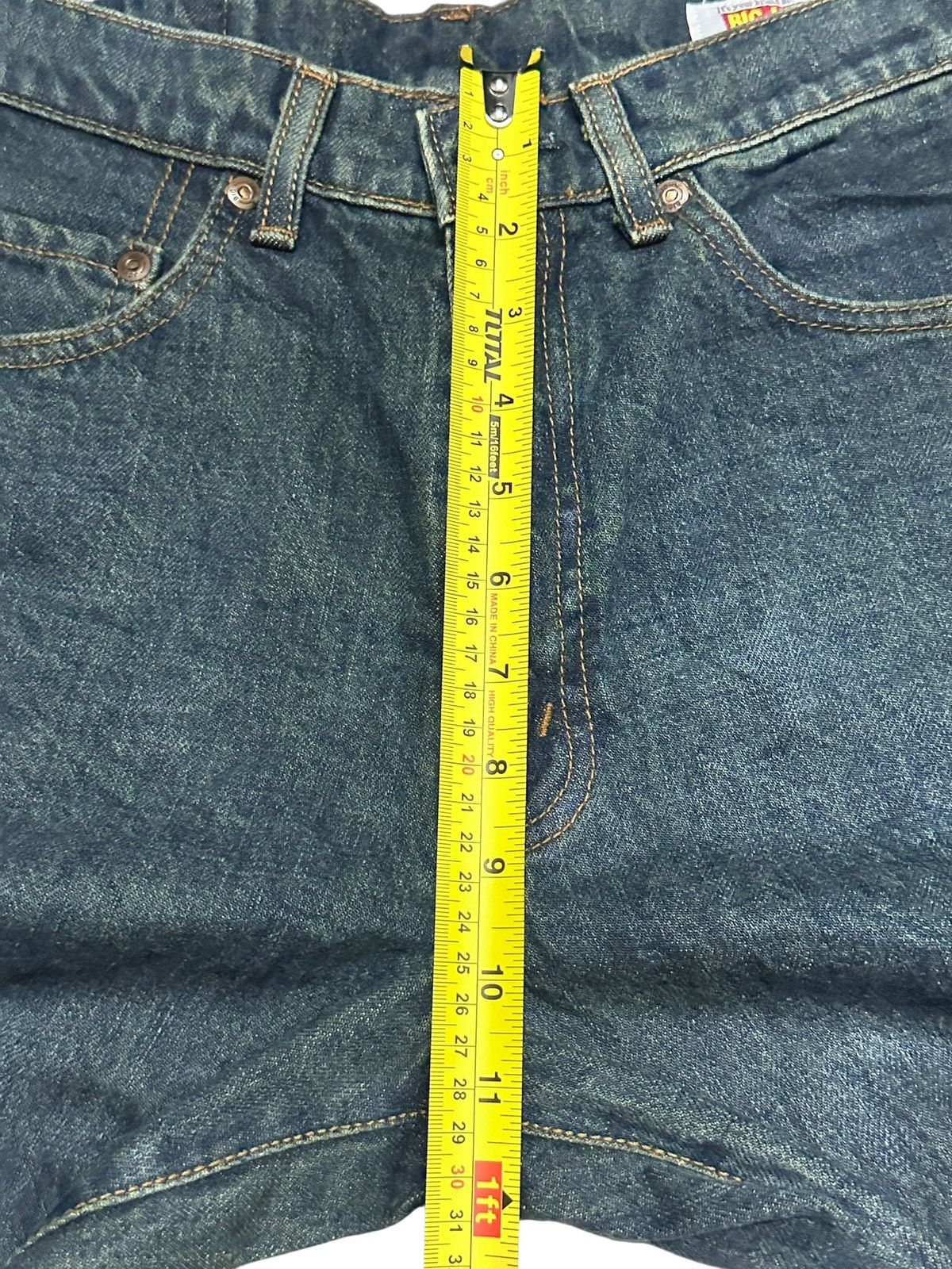 Big John Big John Vintage Straight Loose Style With Mudwash Size US 29 - 14 Thumbnail